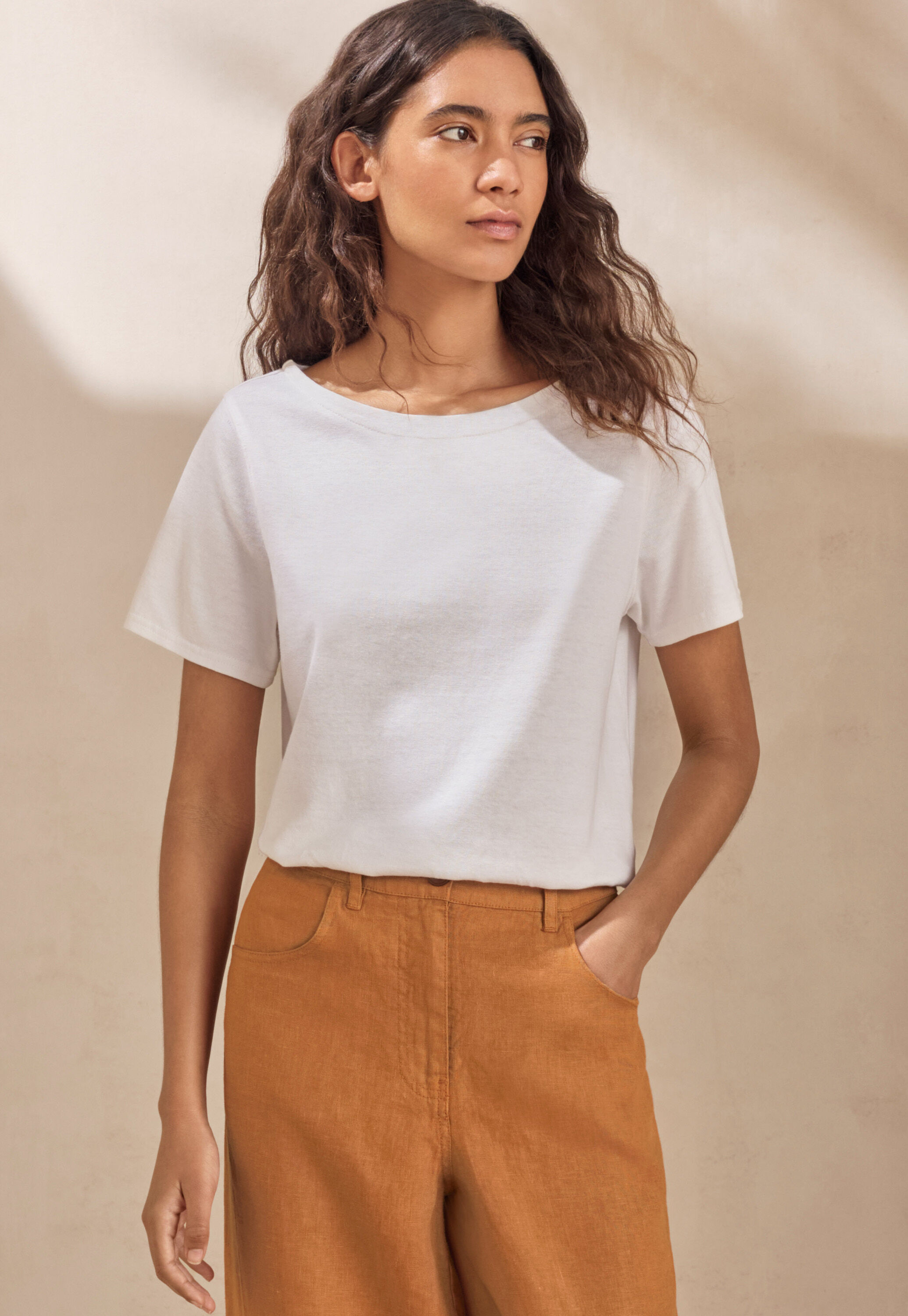 Button-through rib top