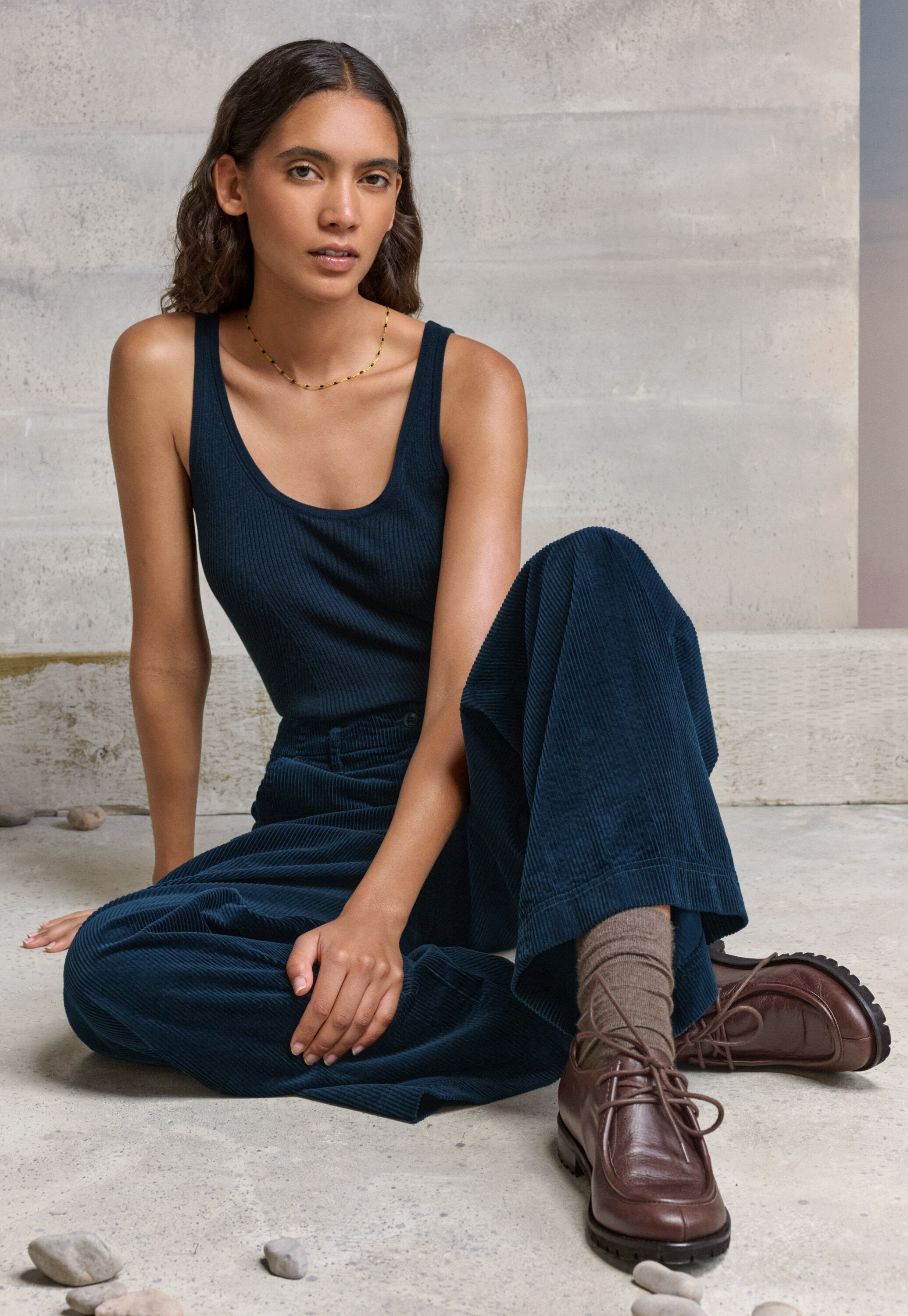 Knitted vest
