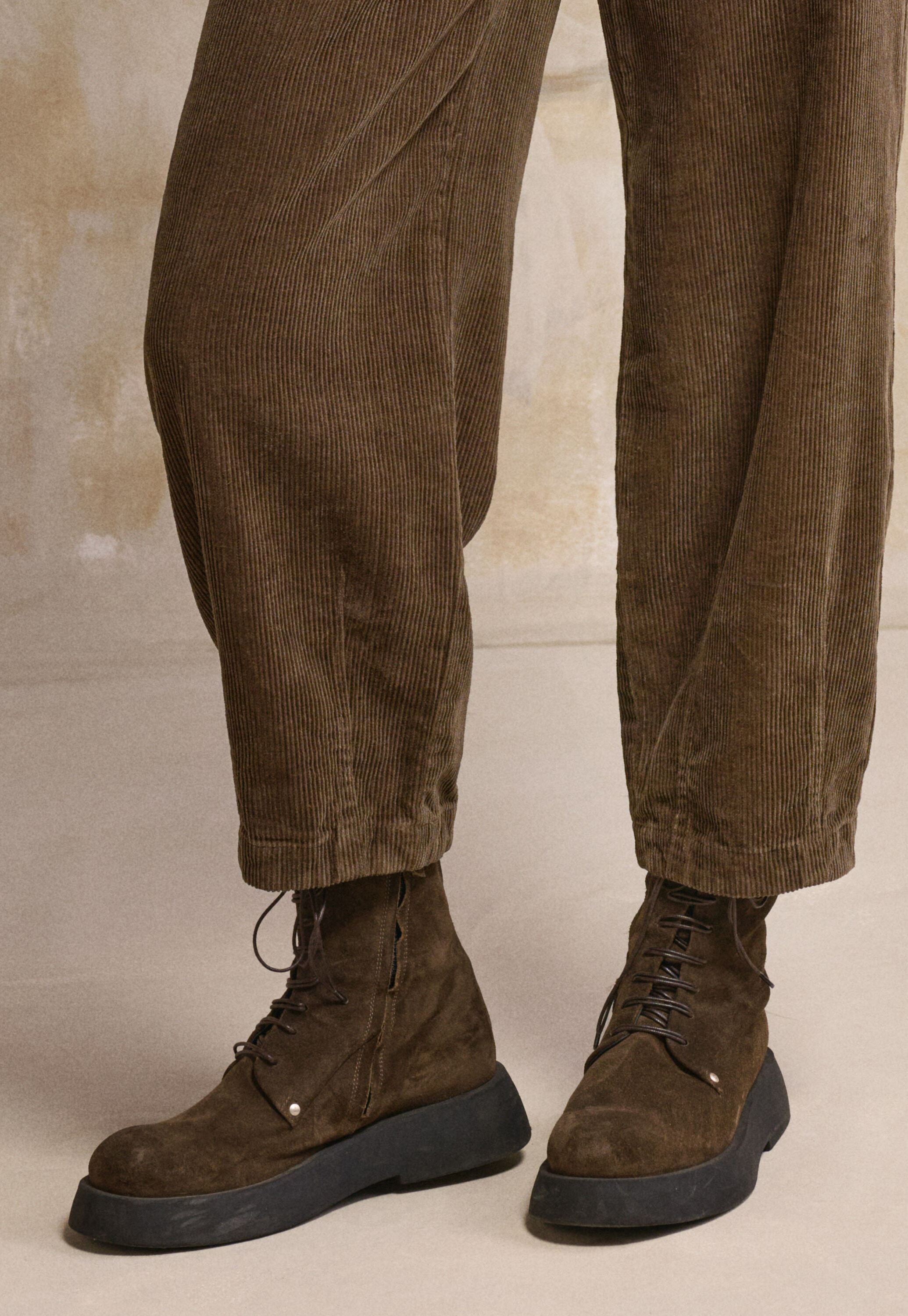 Lace-up boots