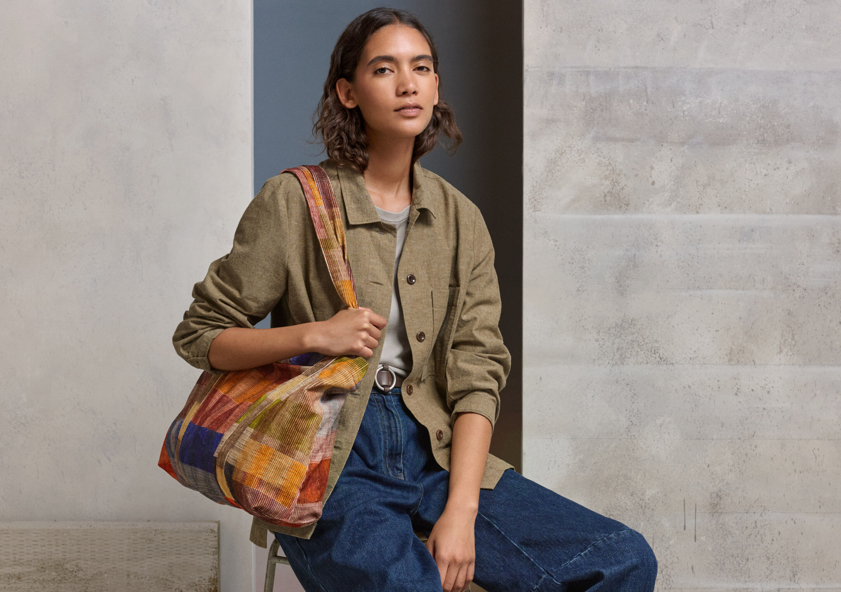 Printed cord bag