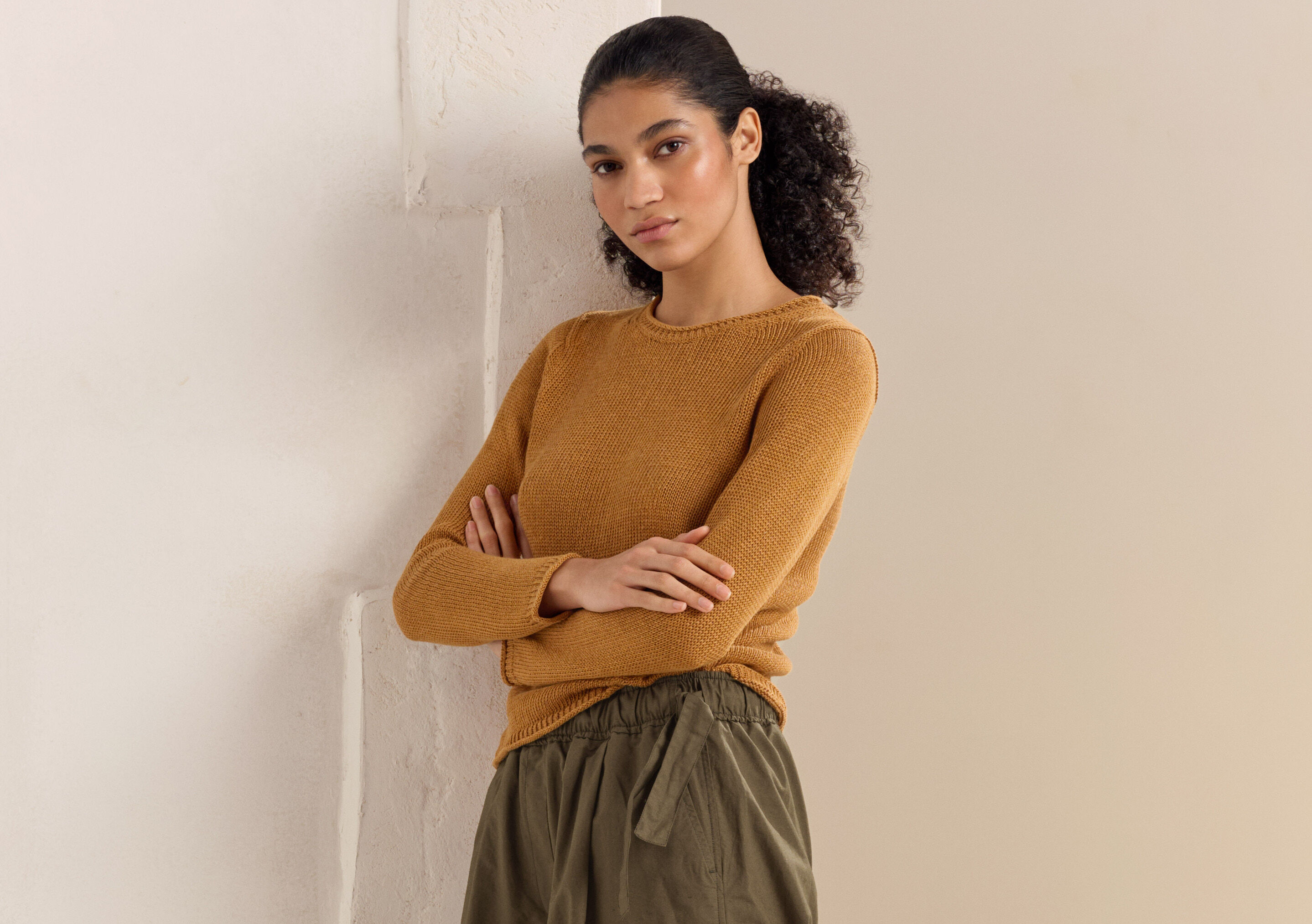 Long-sleeve sweater