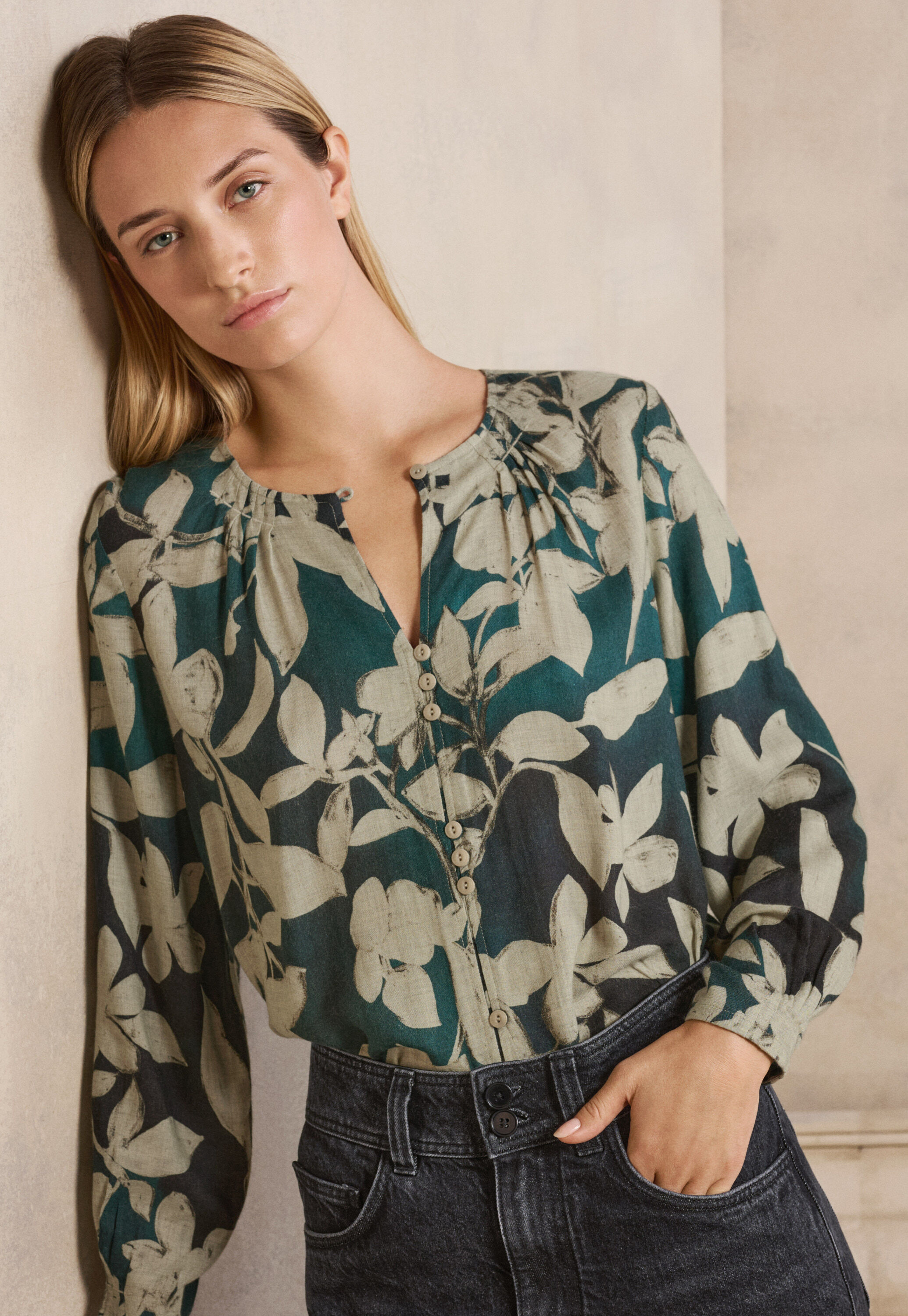 Printed blouse