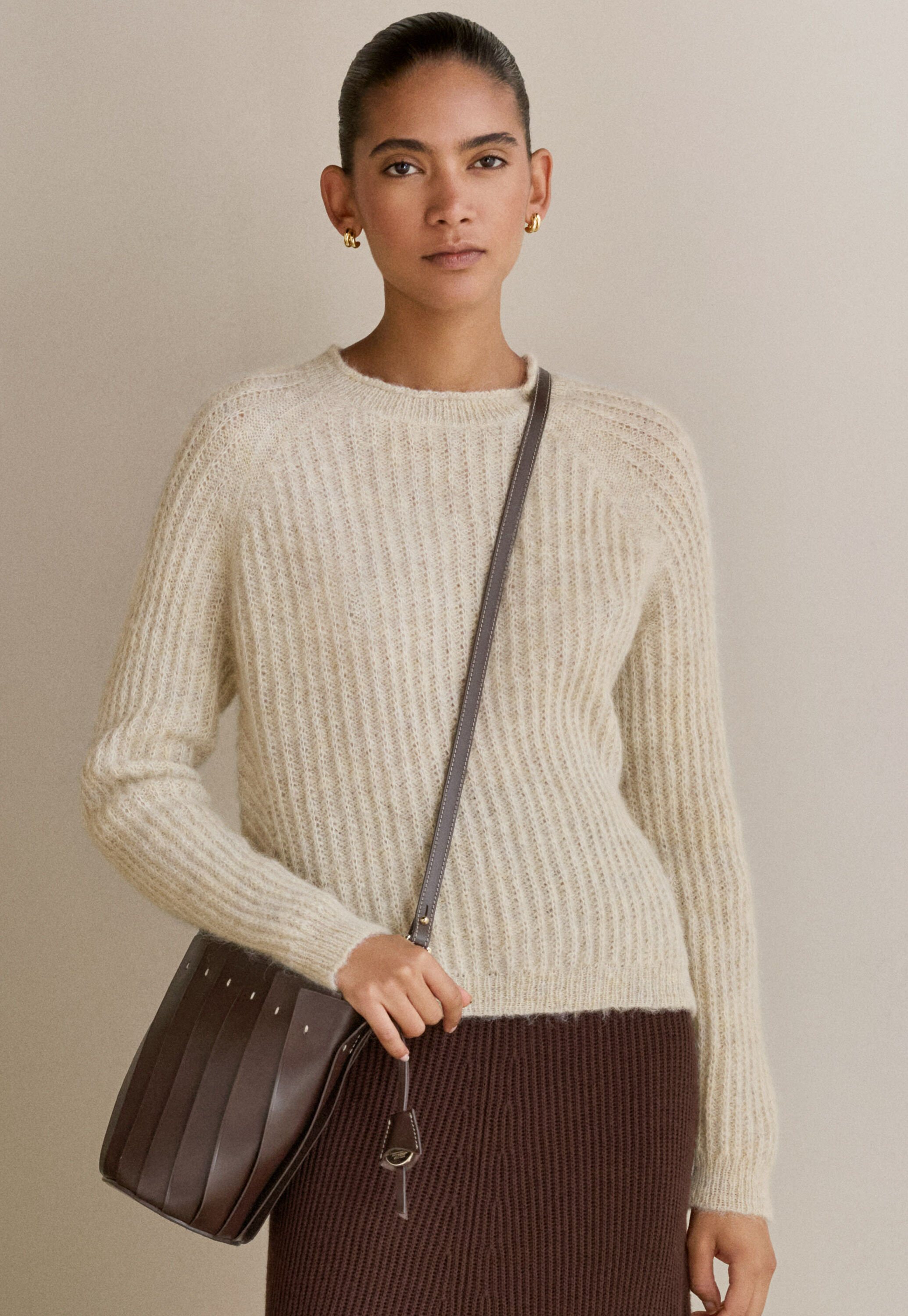 Round-neck sweater