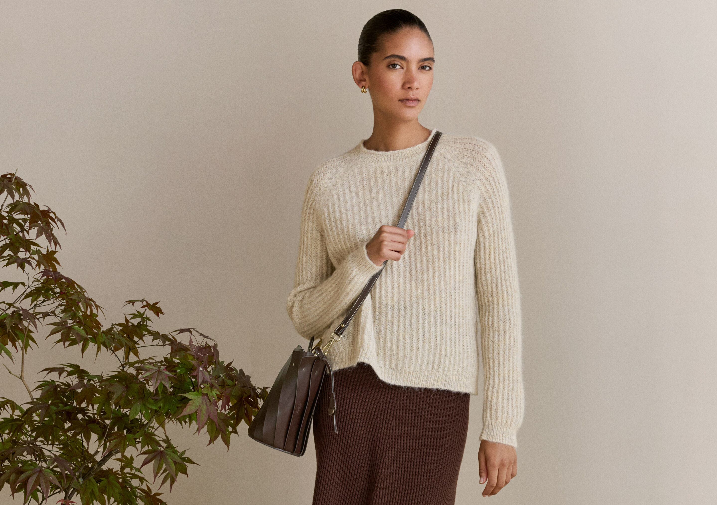 Round-neck sweater