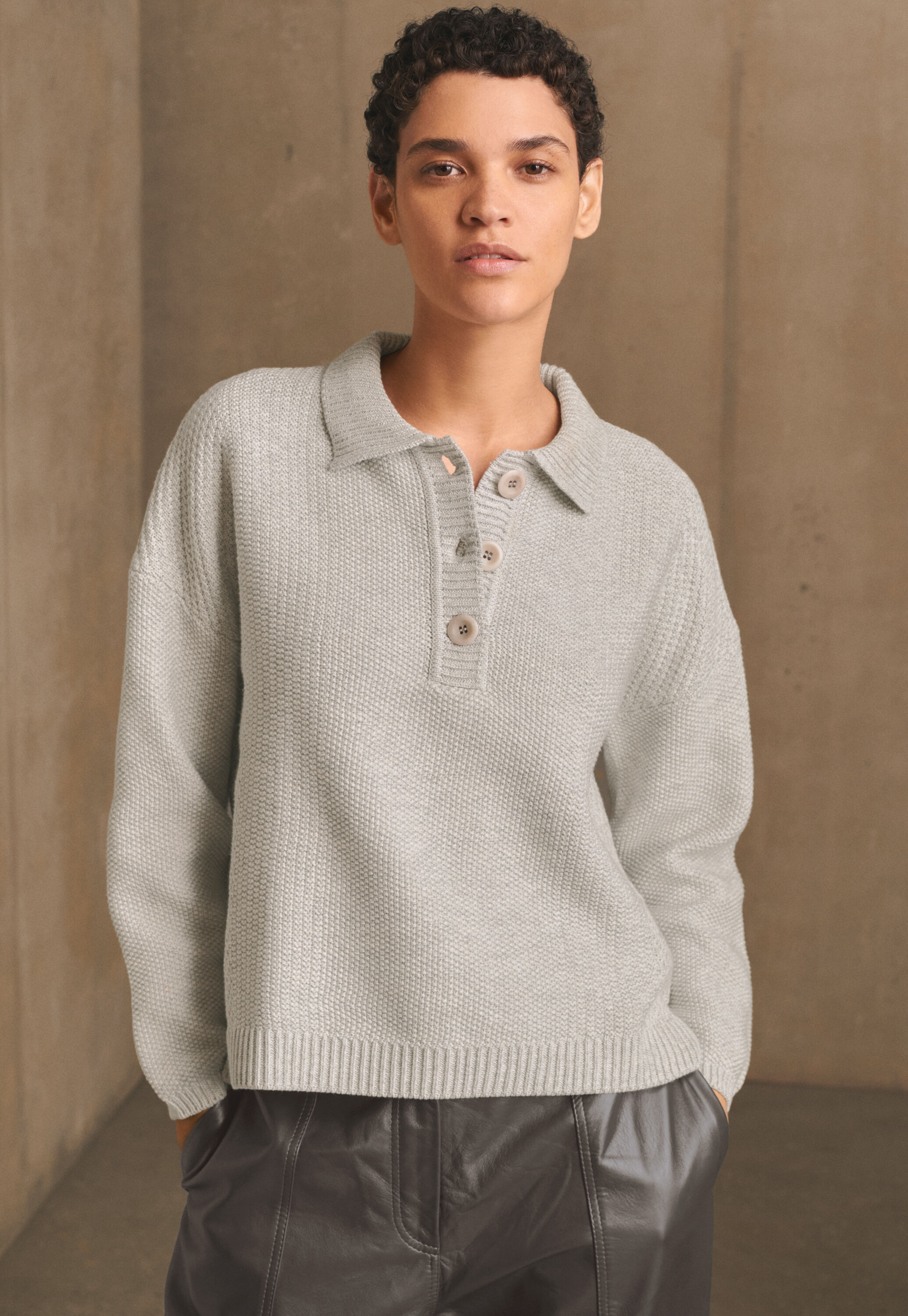 Collared sweater