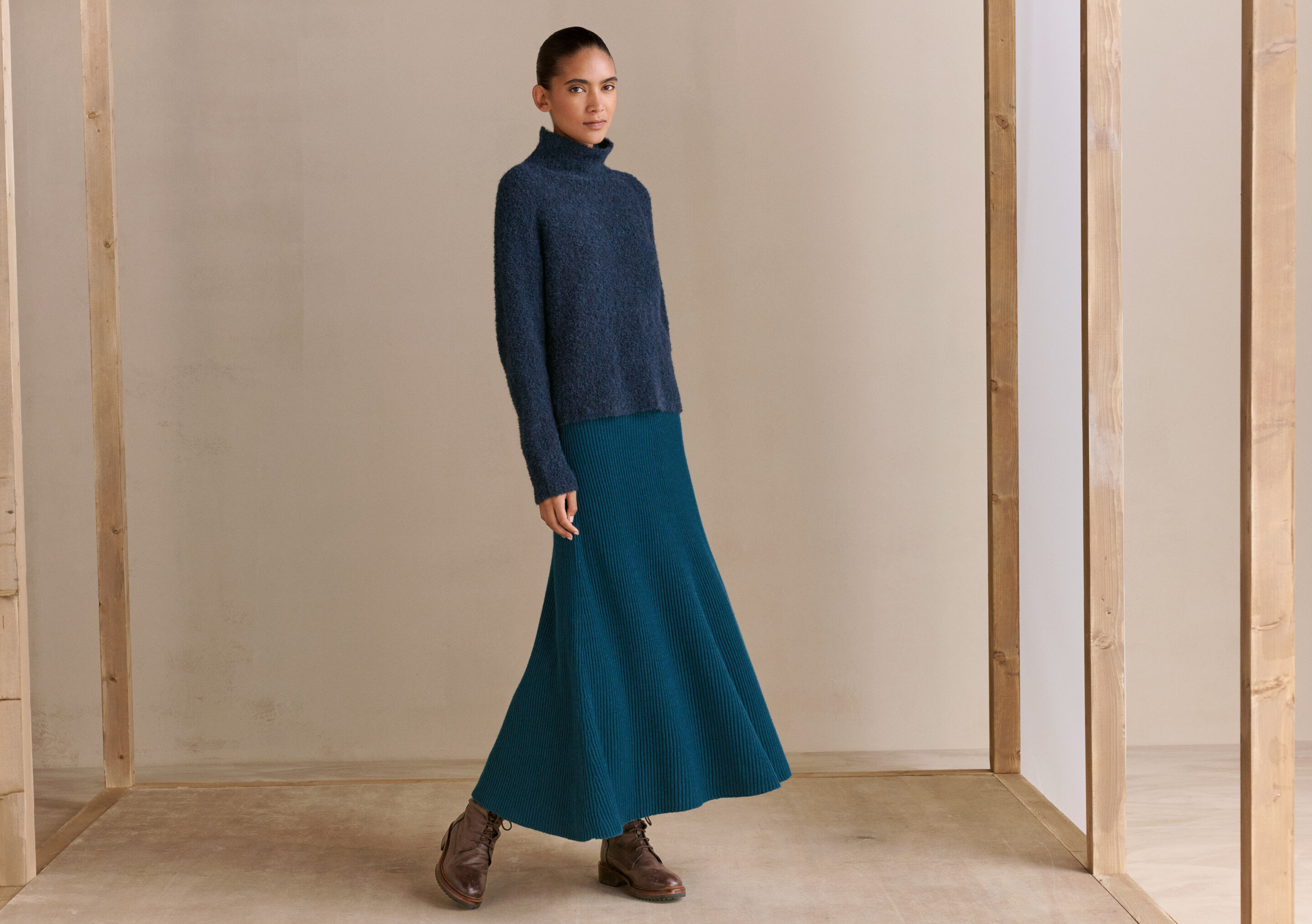 Knitted skirt