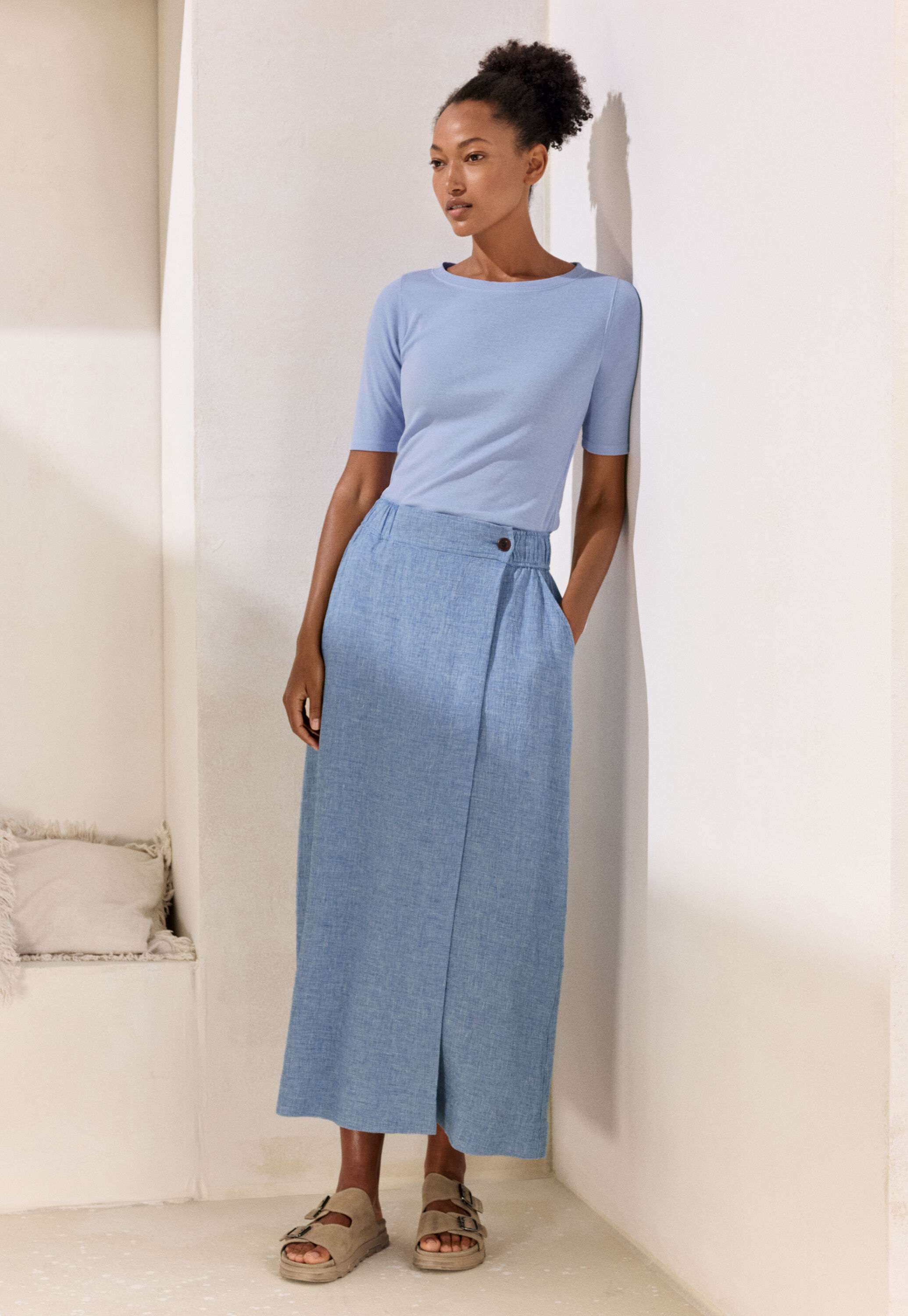 A-line skirt
