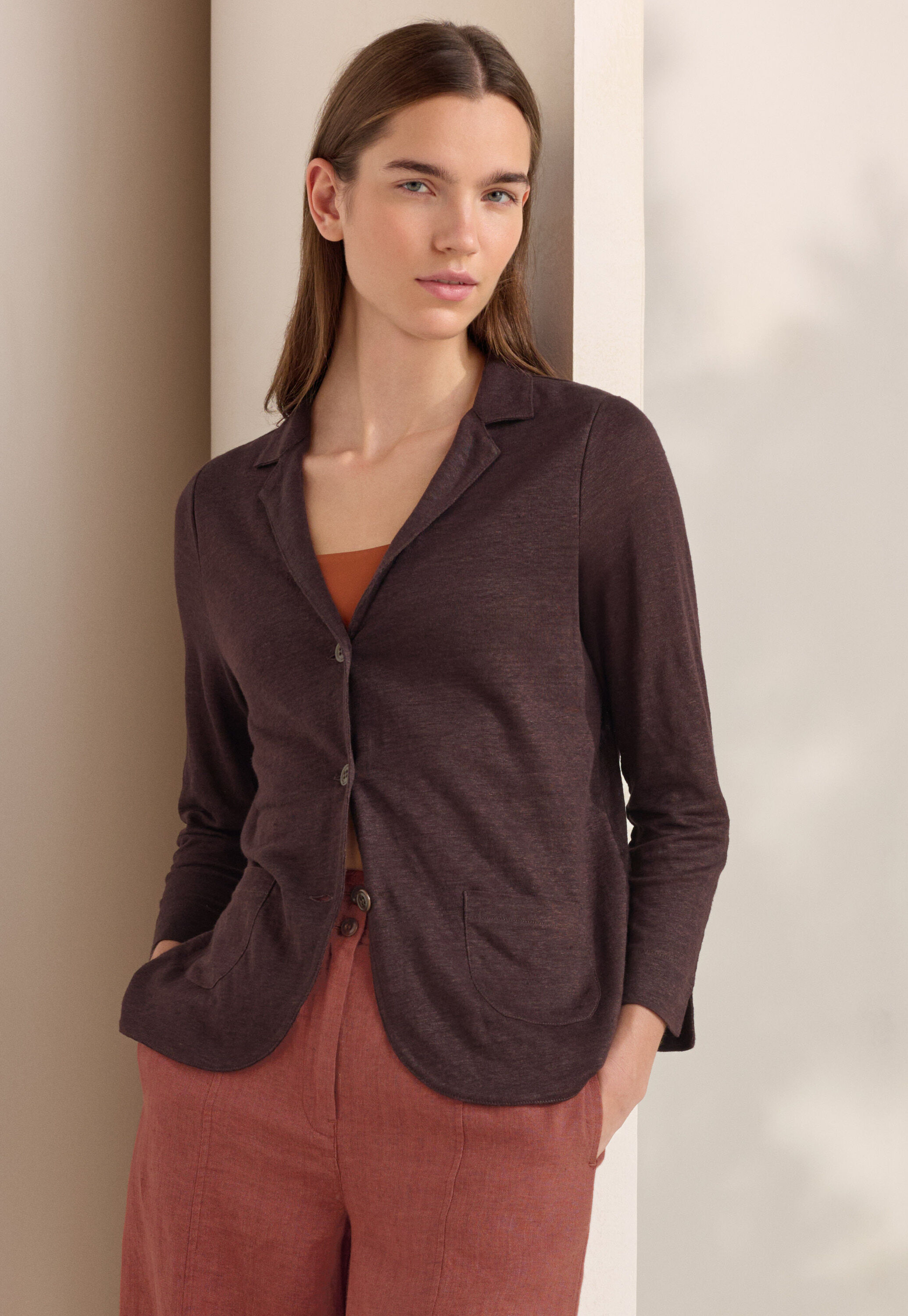 Jersey blazer