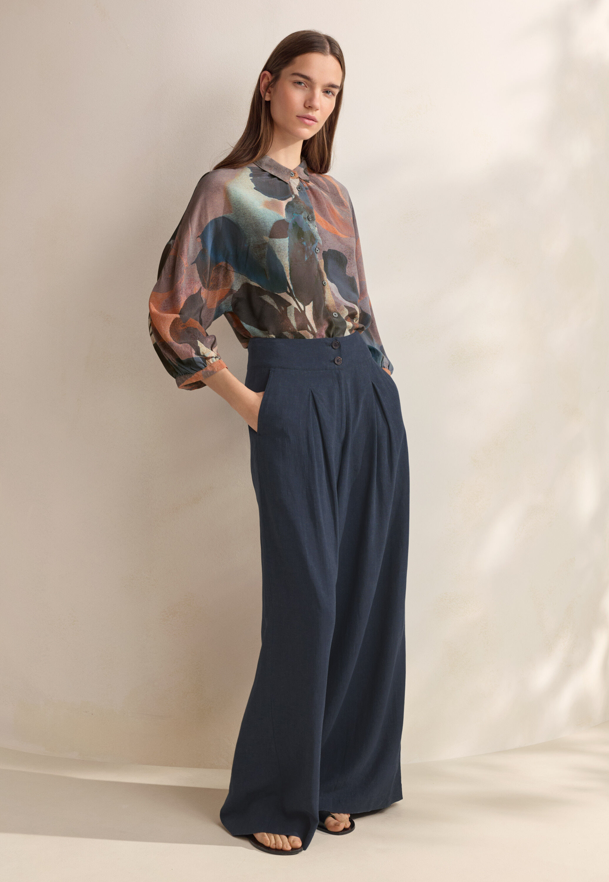 Printed blouse