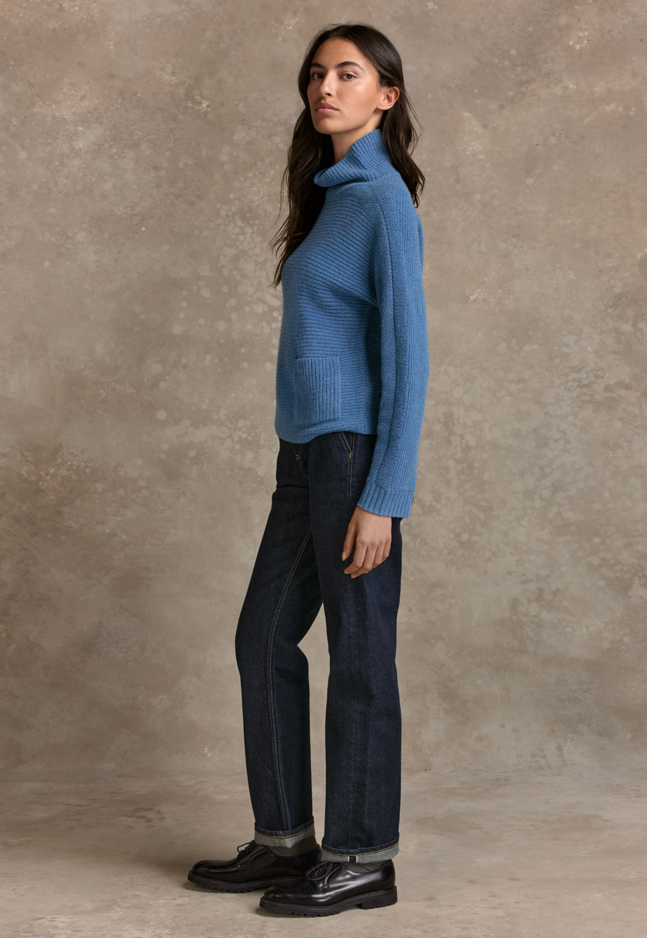 Pleat-front trousers