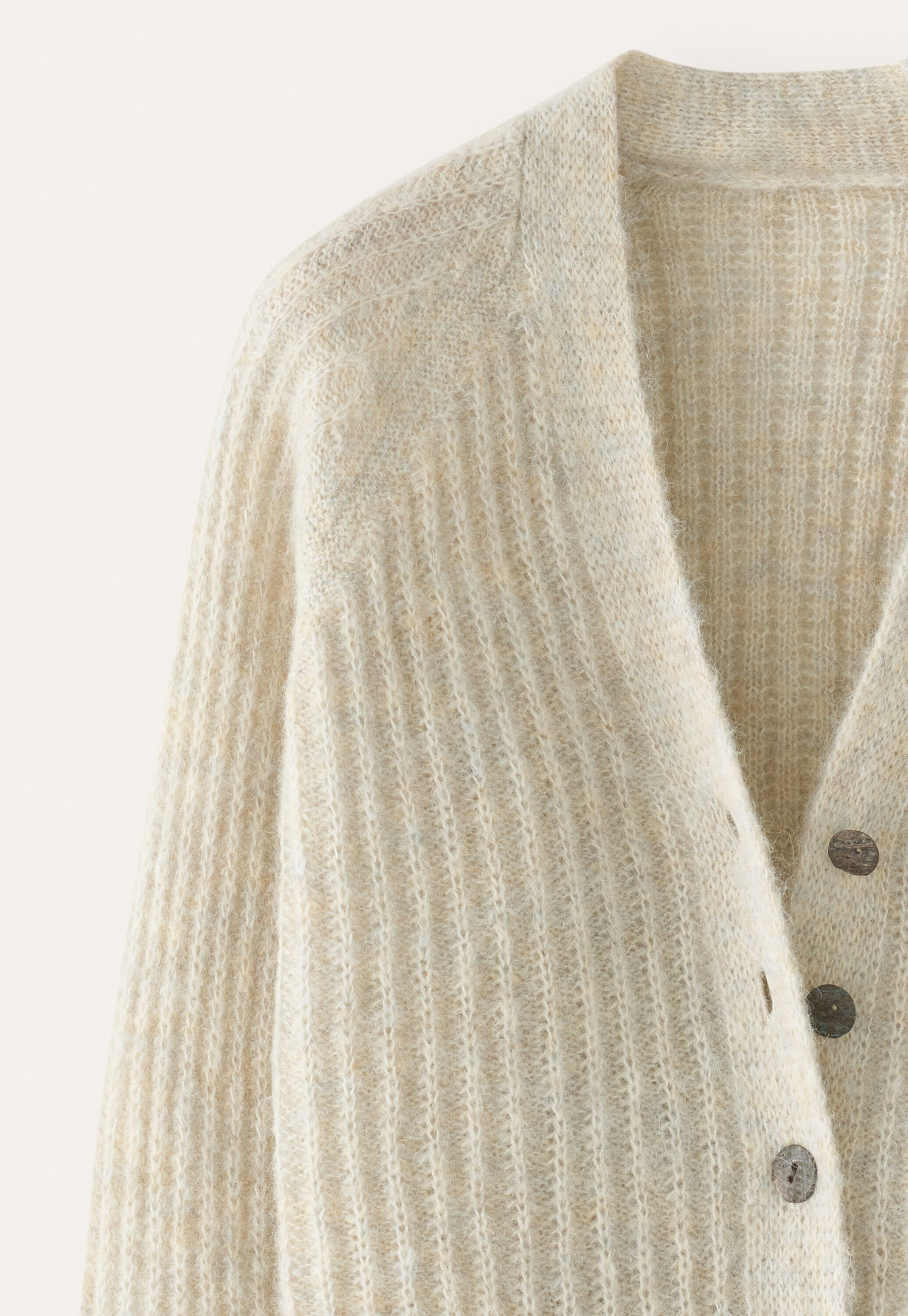 V-neck cardigan