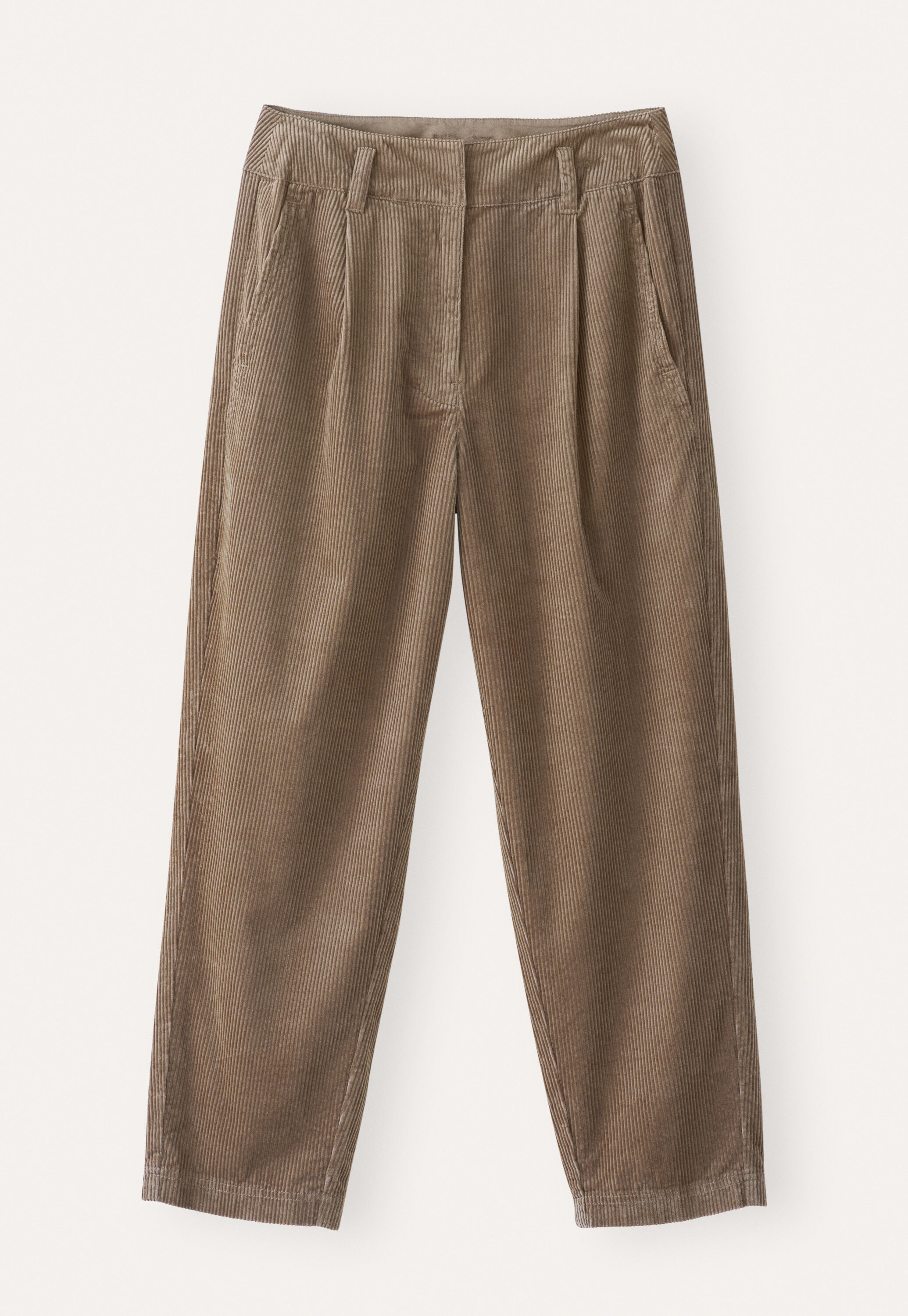 Pleat-front trousers