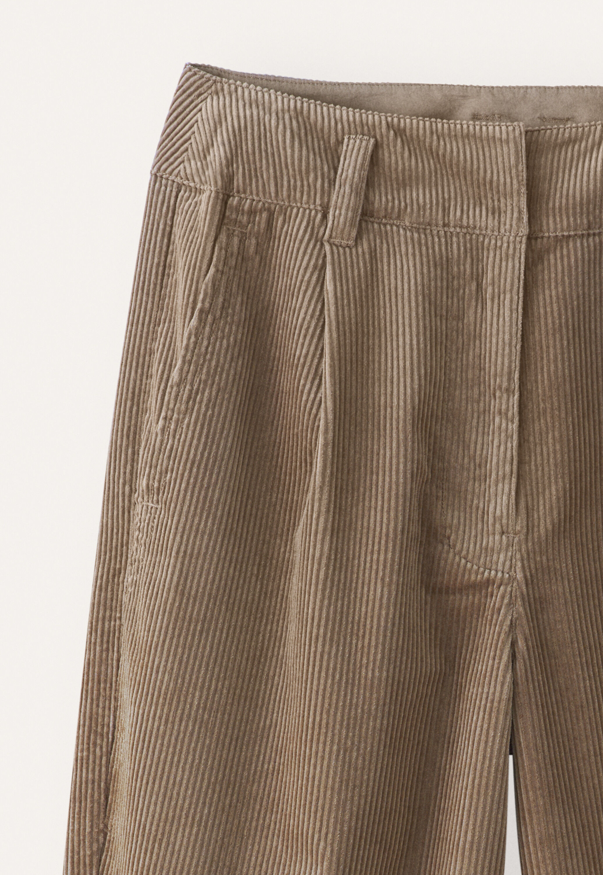 Pleat-front trousers