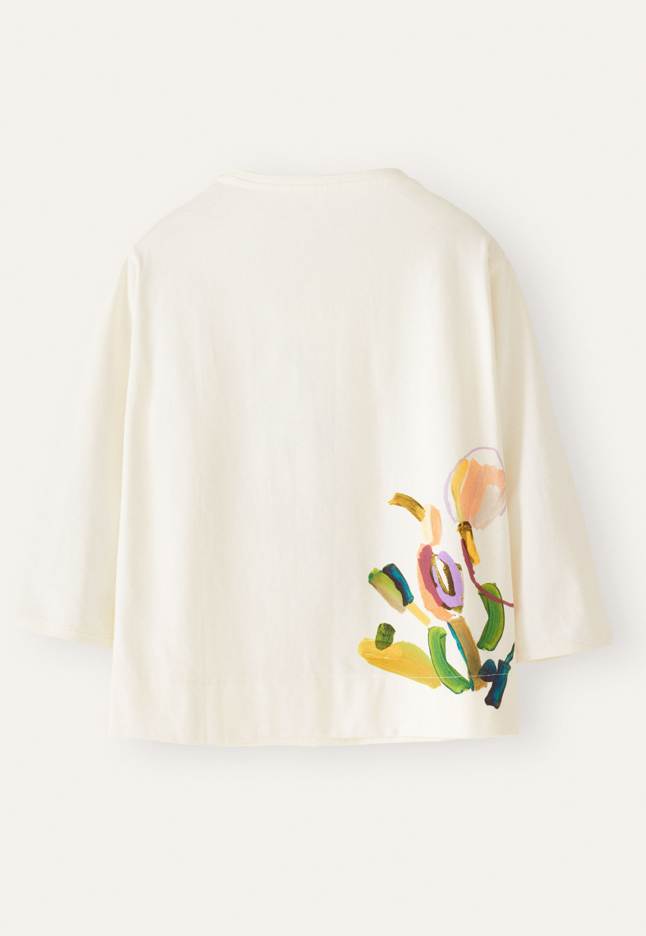 Printed jersey top