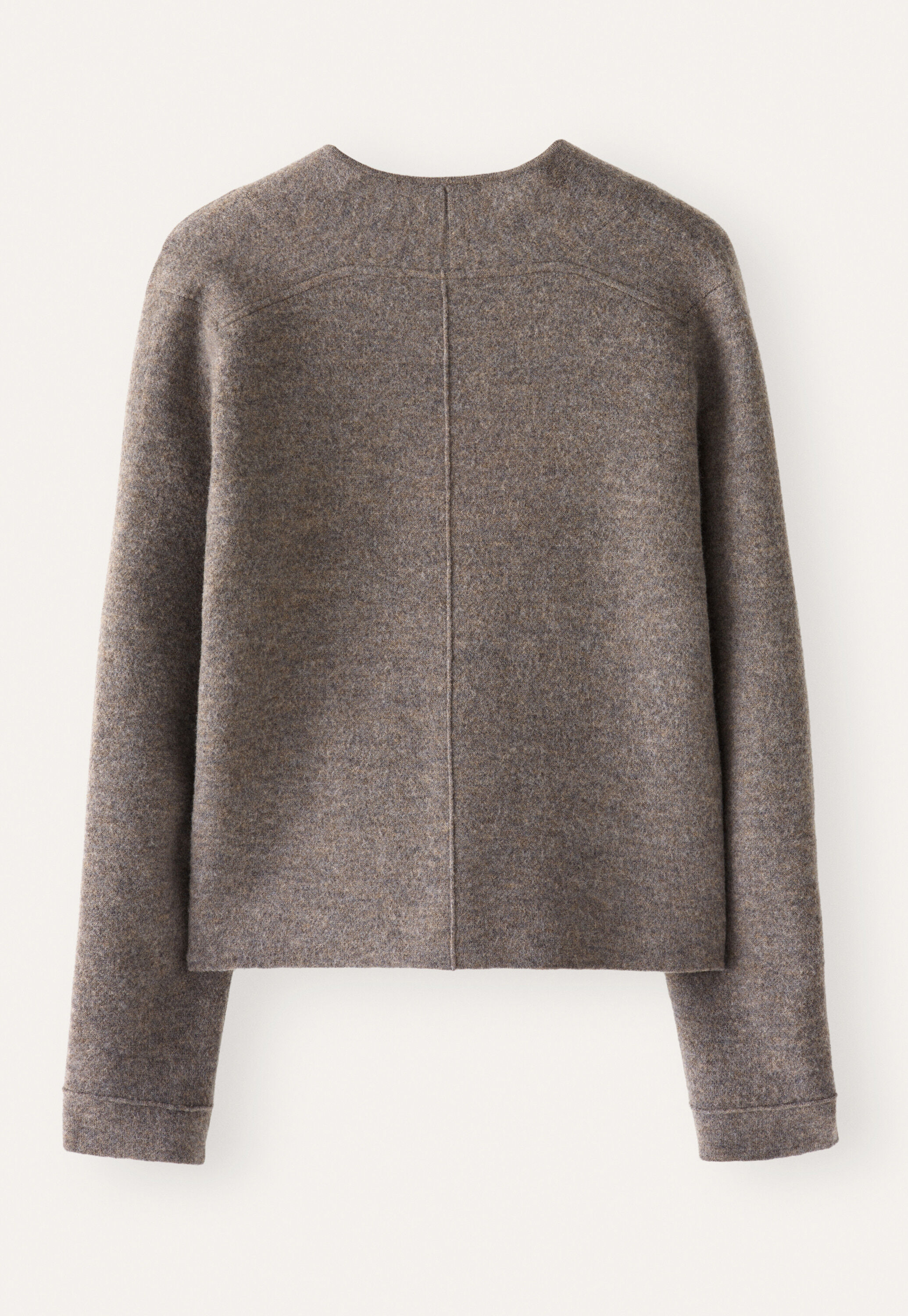 Short knitted jacket