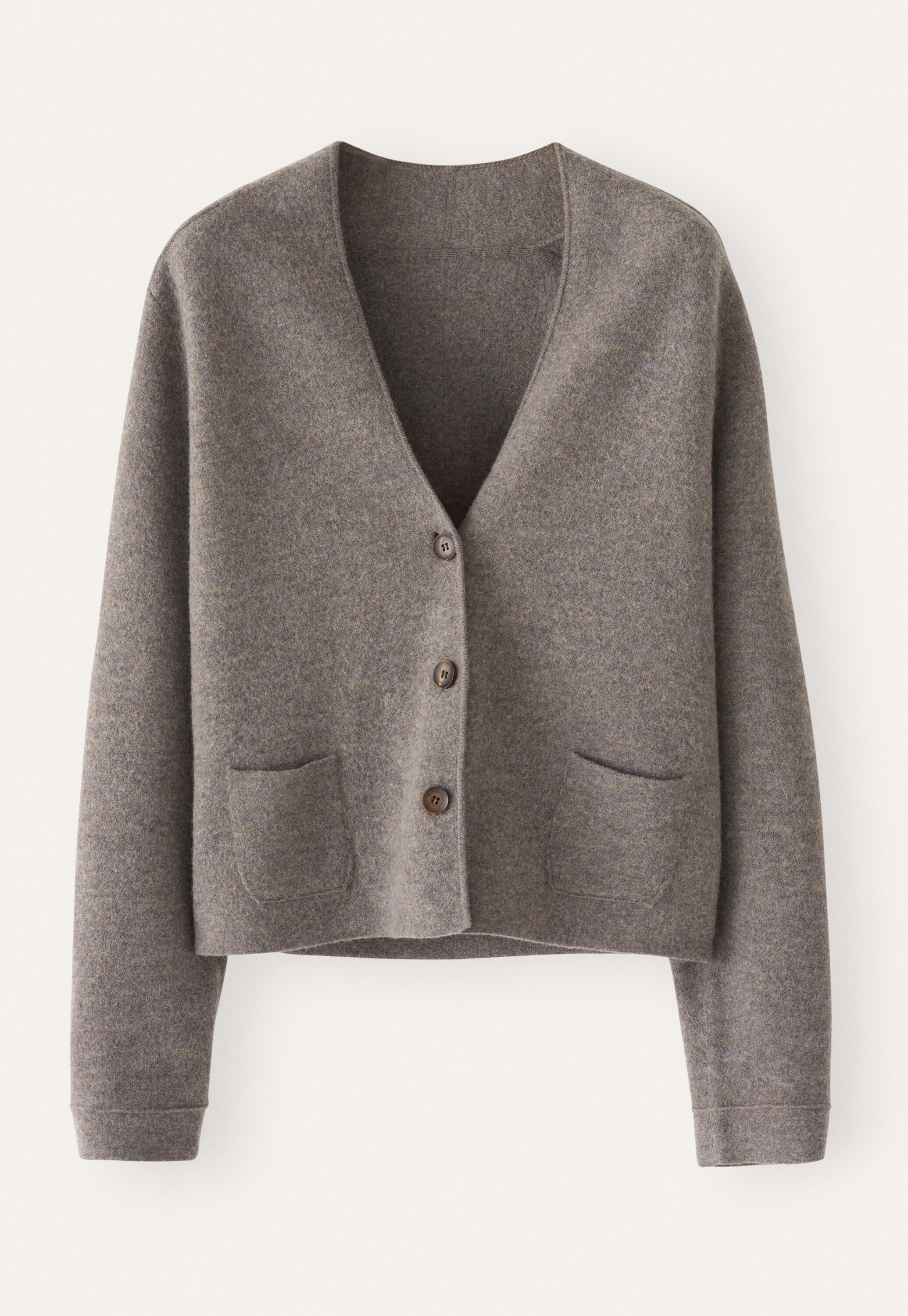 Short knitted jacket