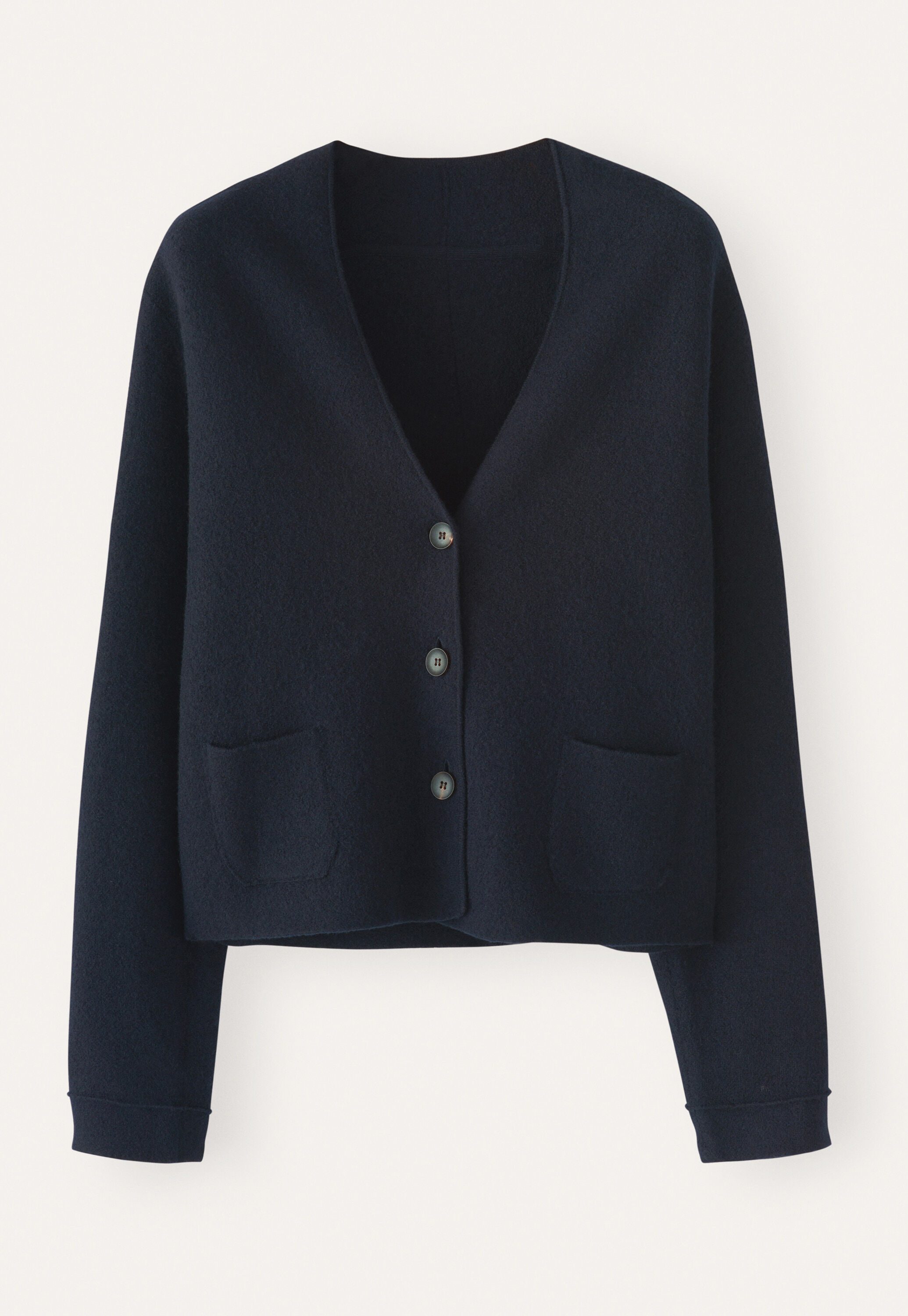 Short knitted jacket