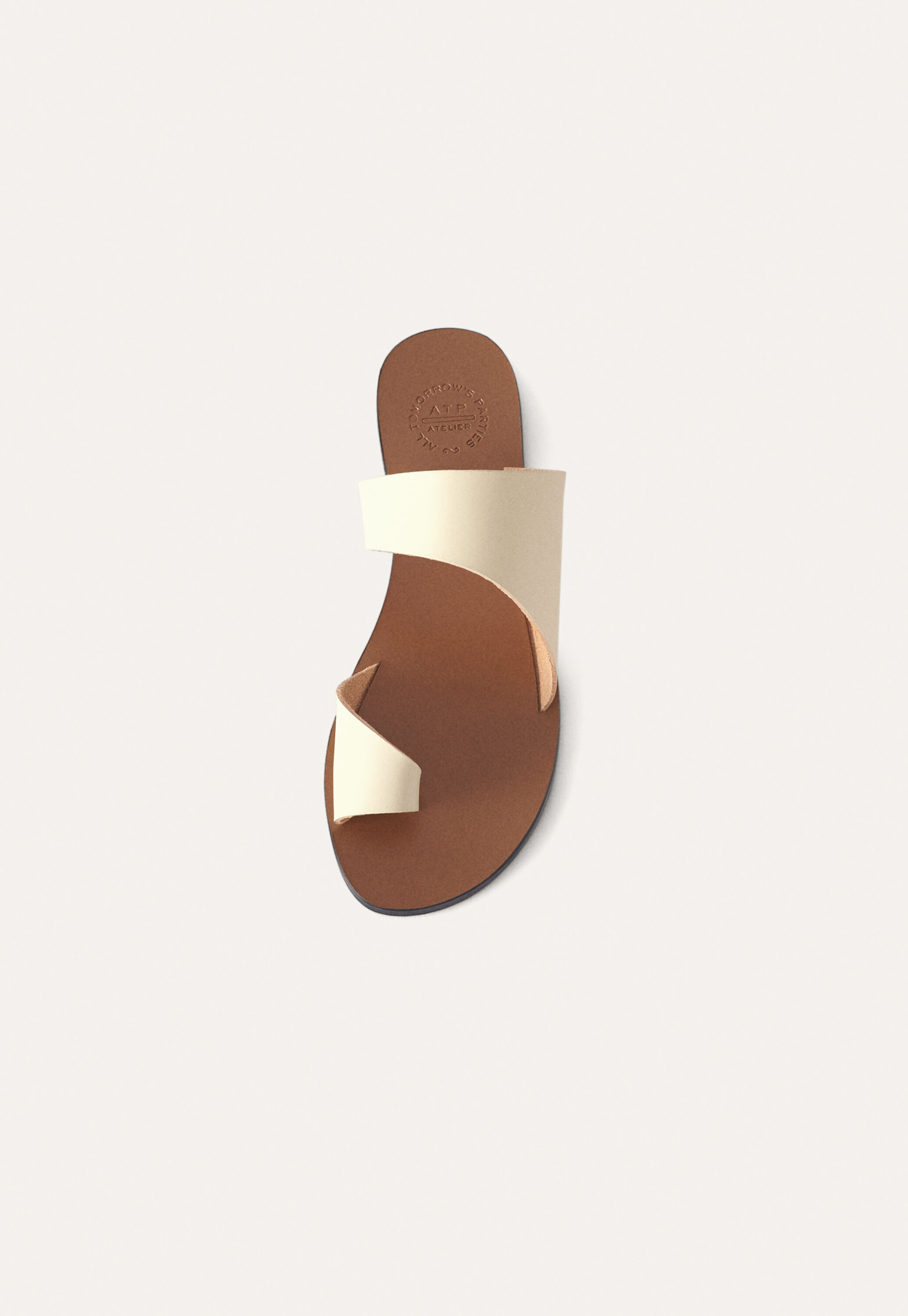 Cut-away sandals