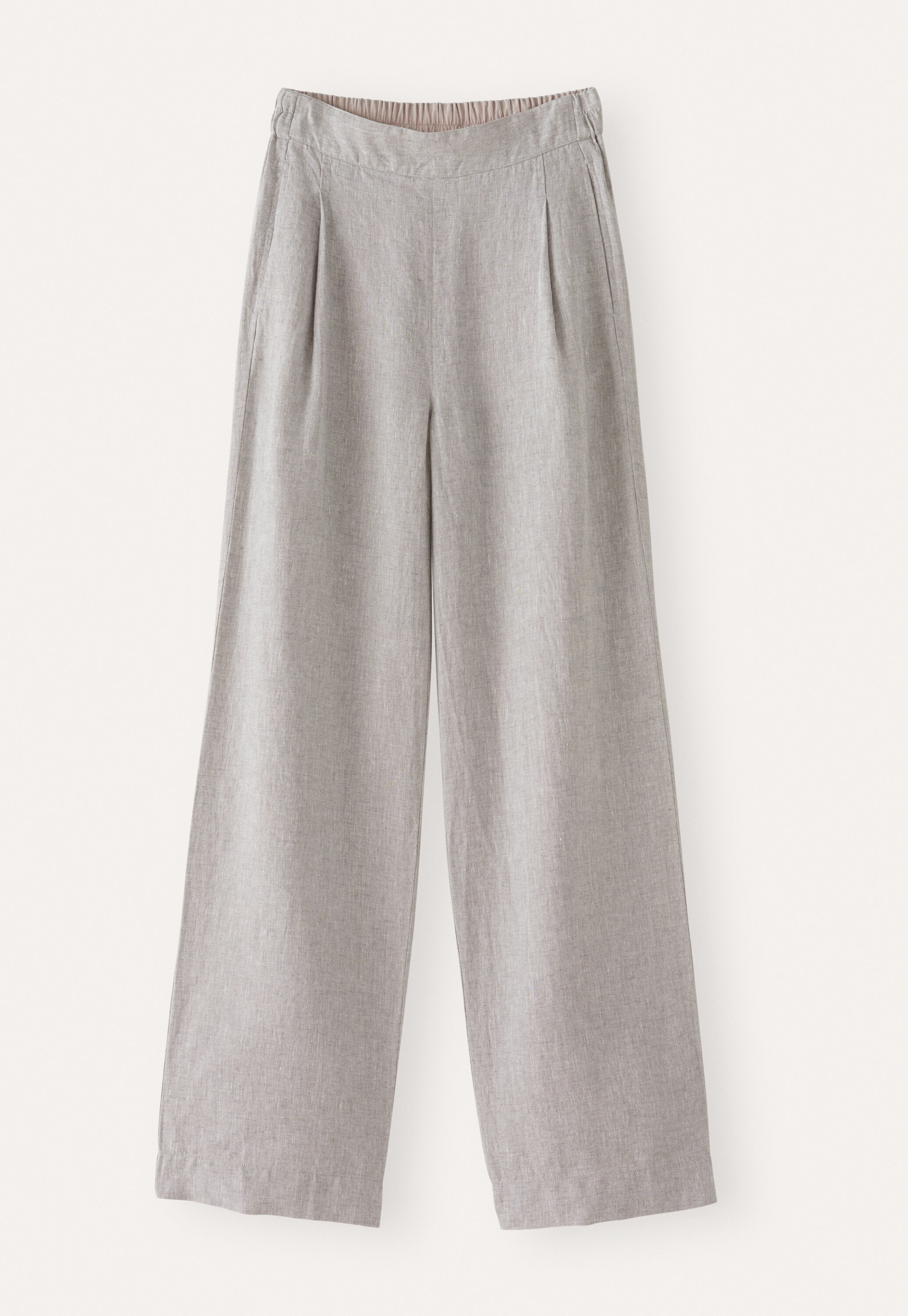 Flat-front trousers