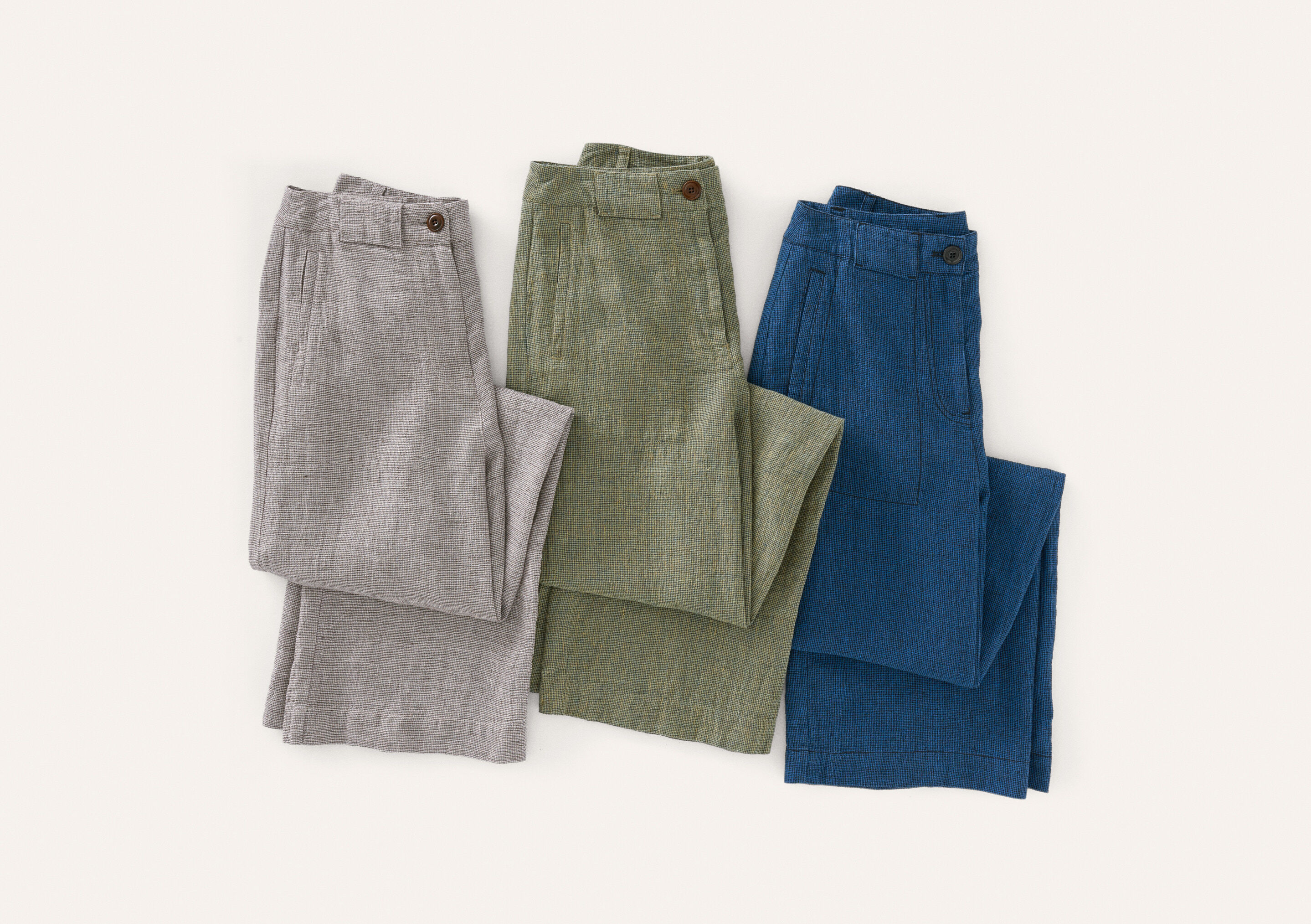 Straight-leg trousers