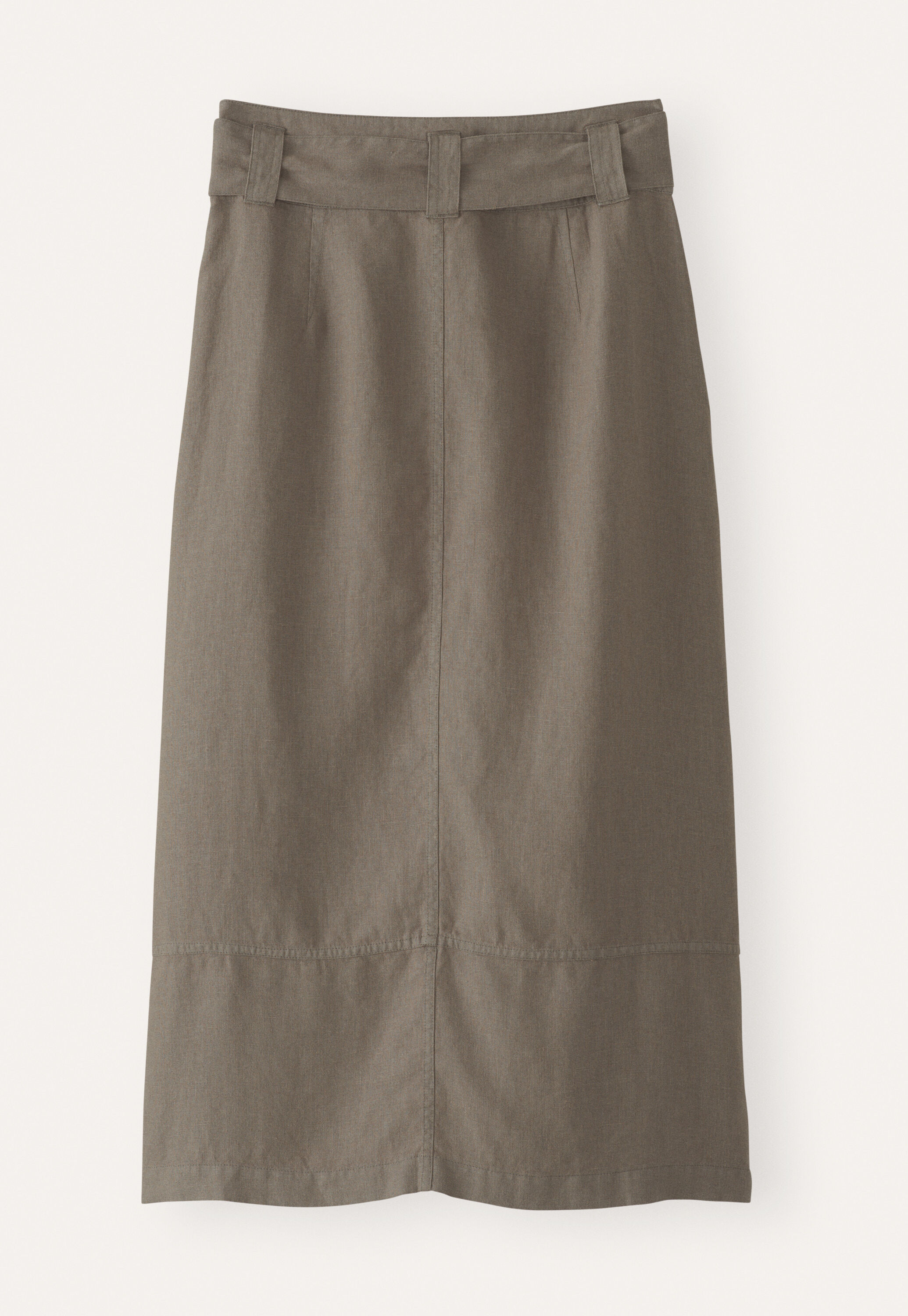 Seam-detail skirt