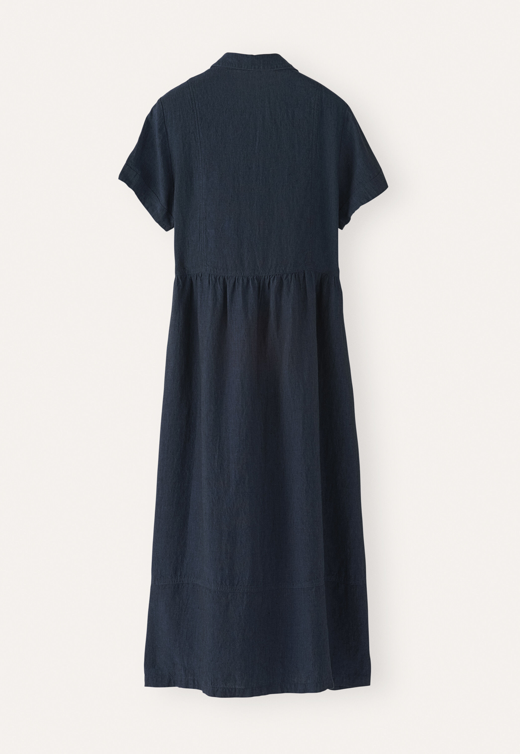 Gathered-waist dress