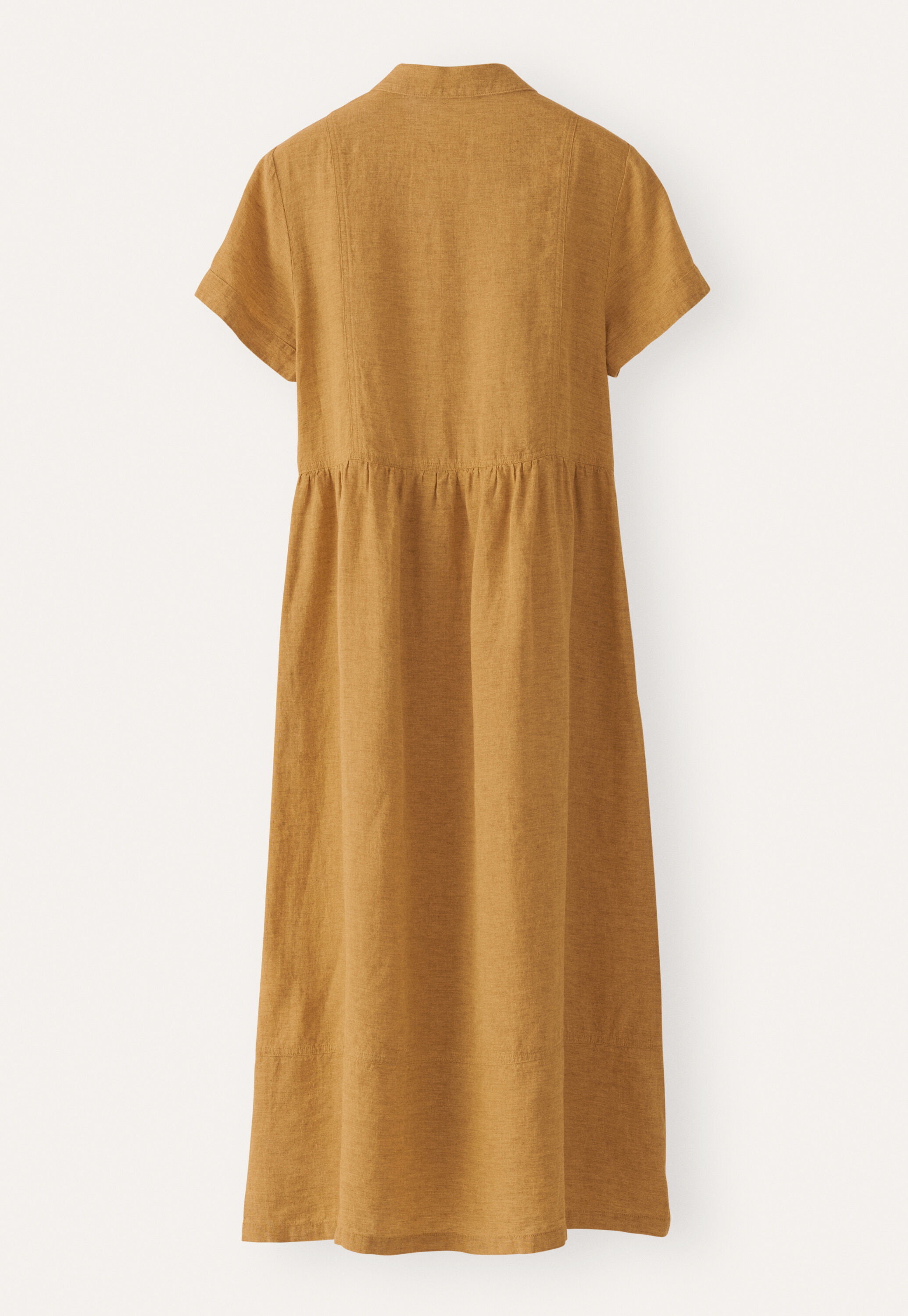 Gathered-waist dress