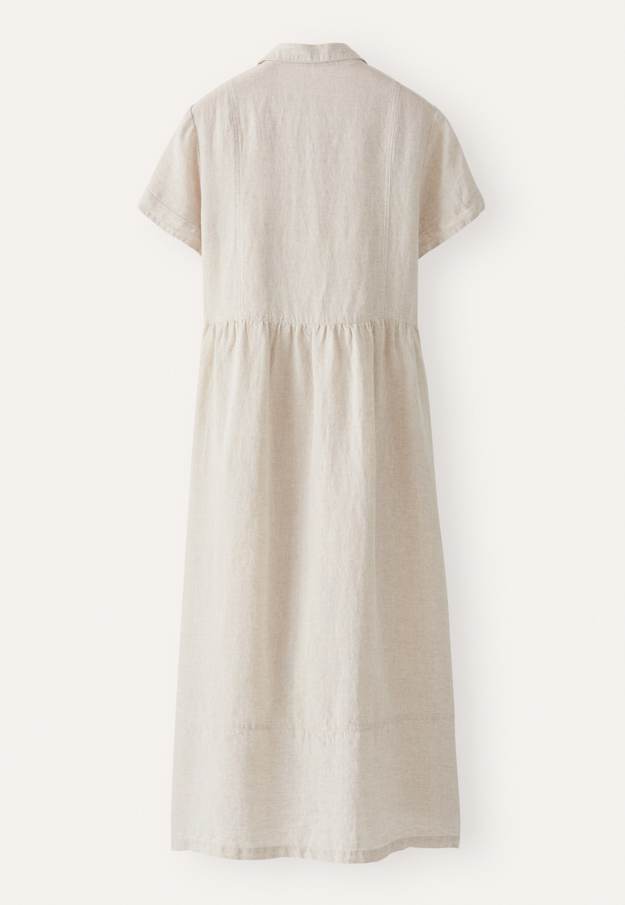 Gathered-waist dress
