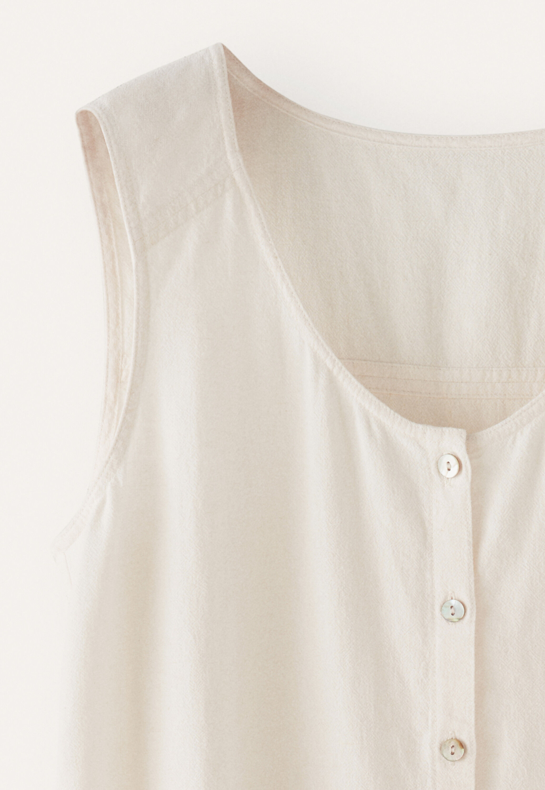 Sleeveless top