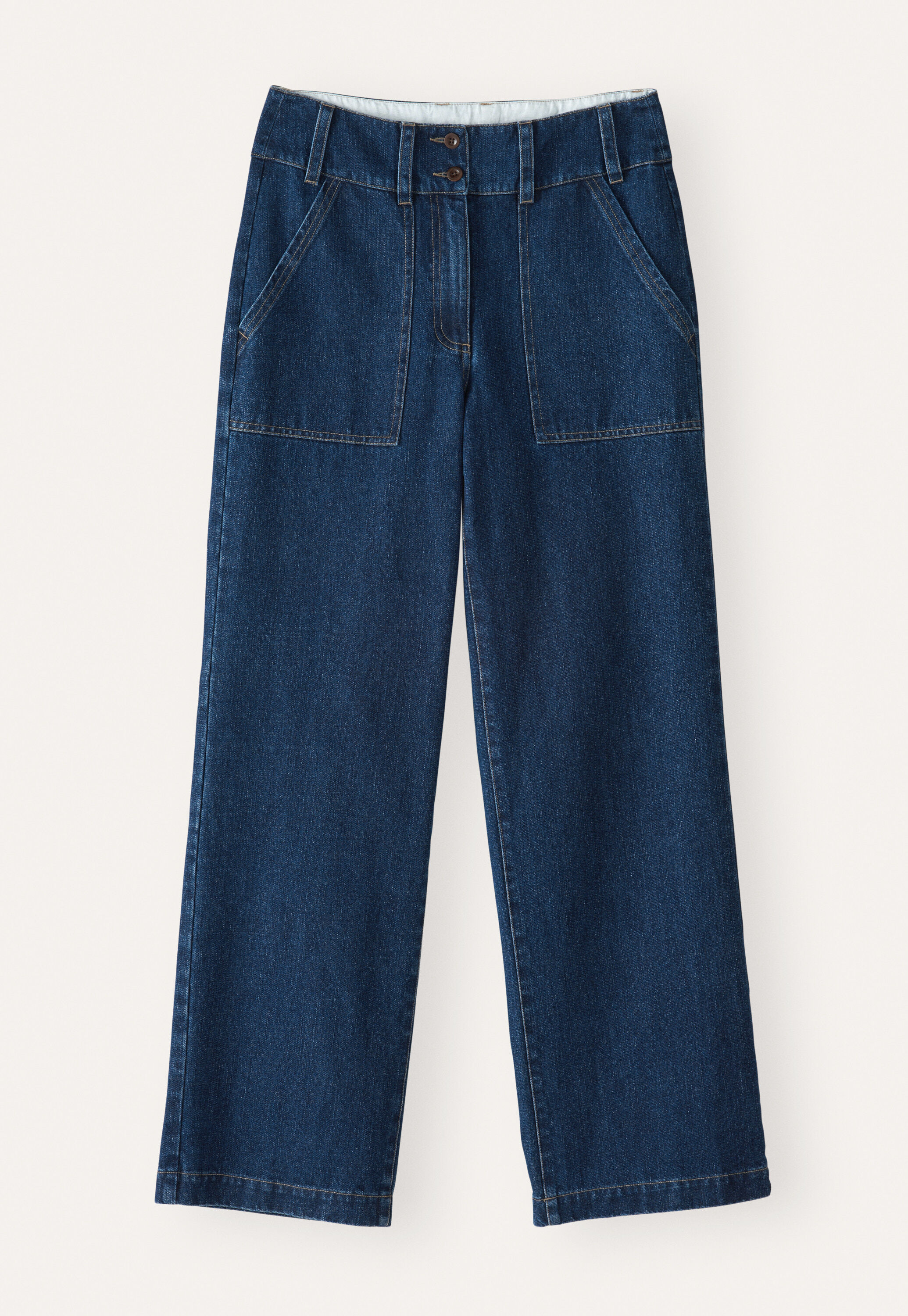 Indigo trousers