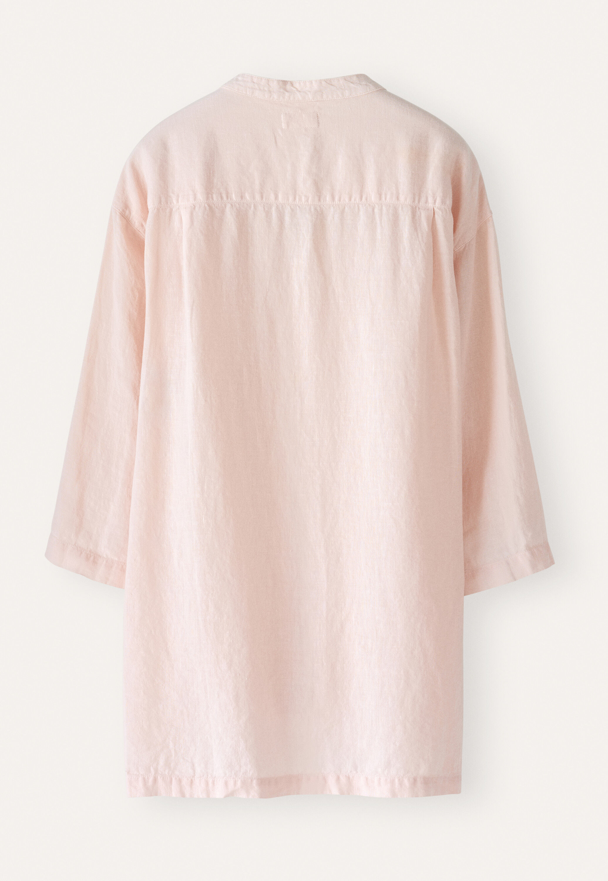Long side-button shirt