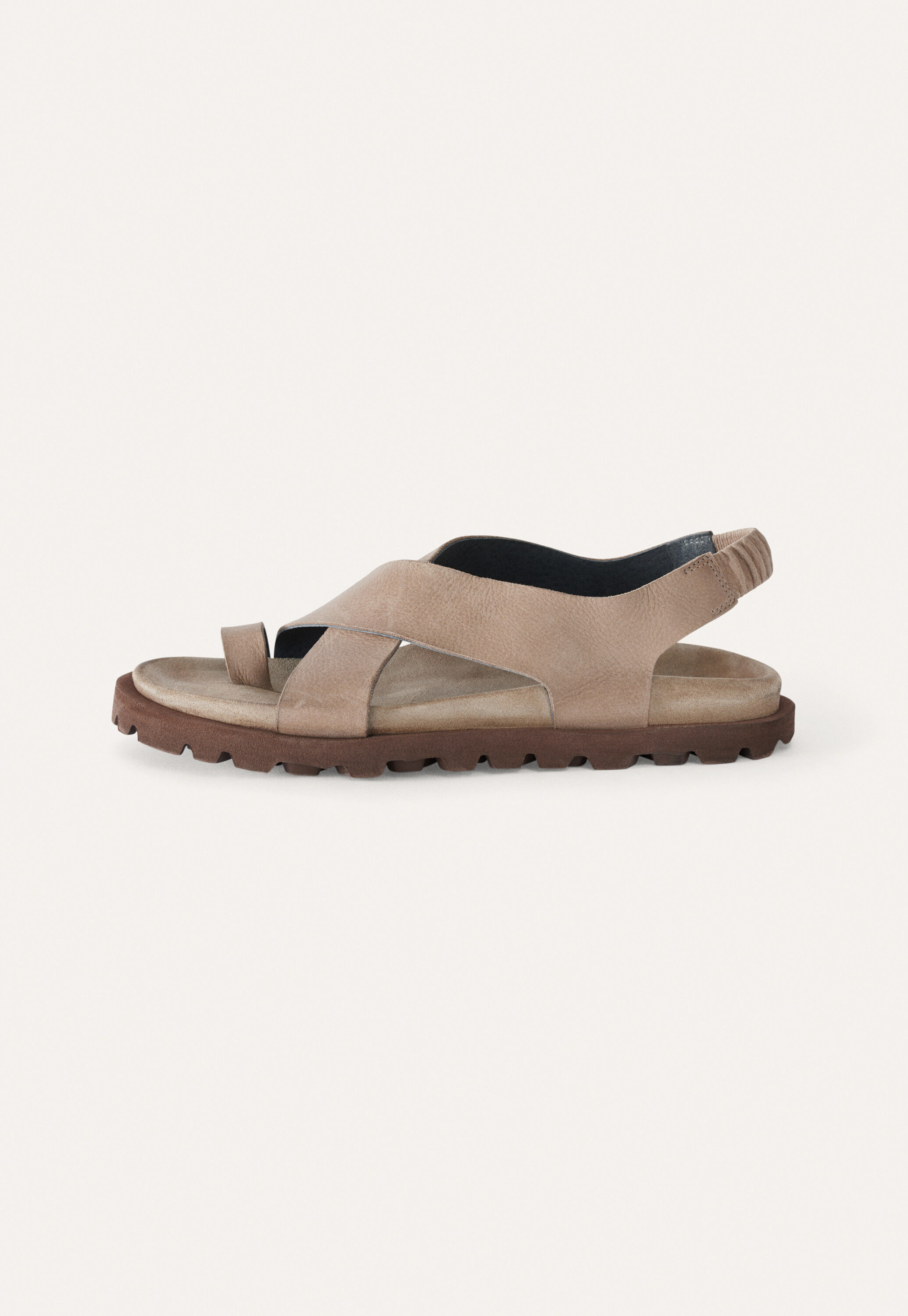 Toe-detail sandal