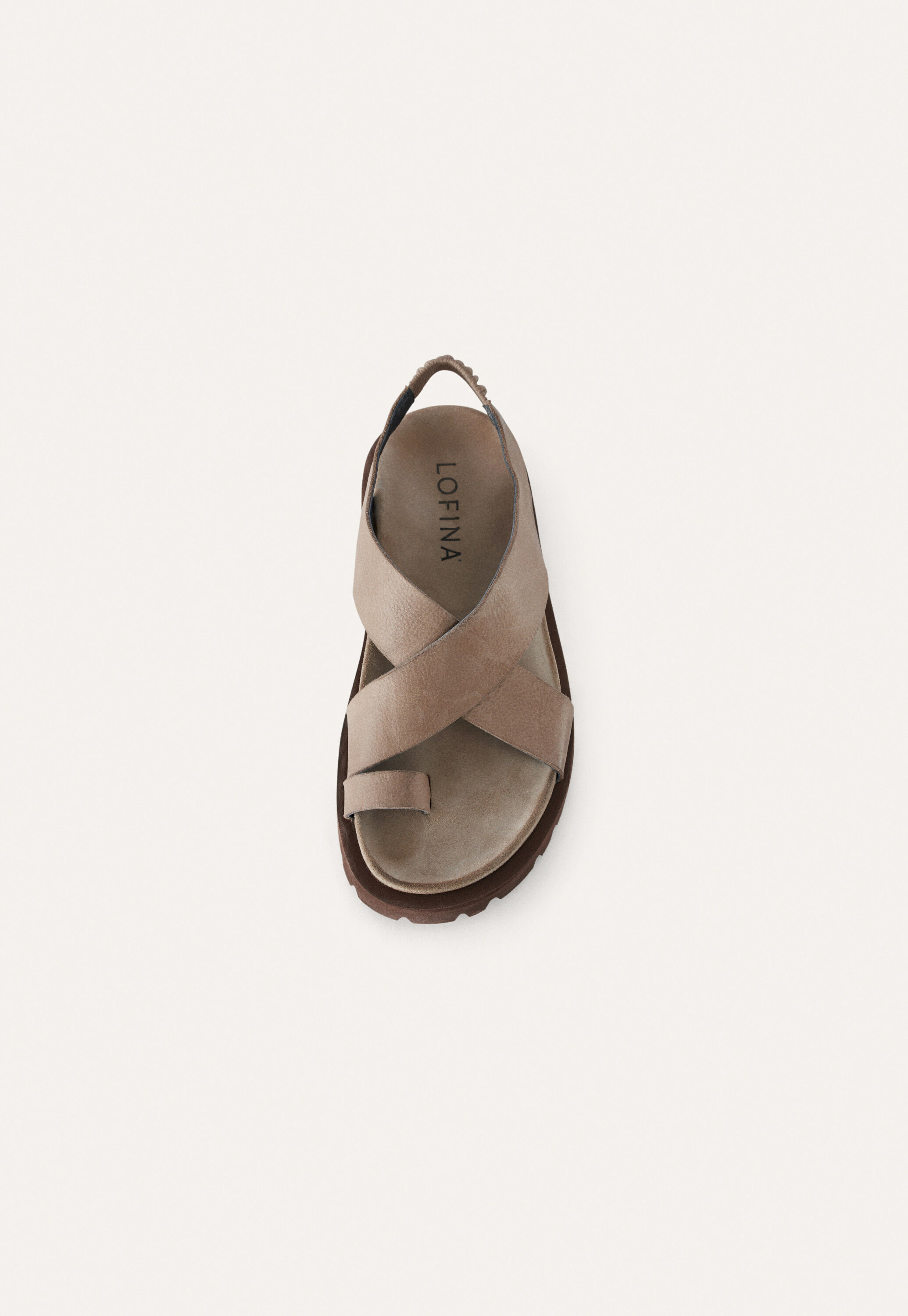 Toe-detail sandal