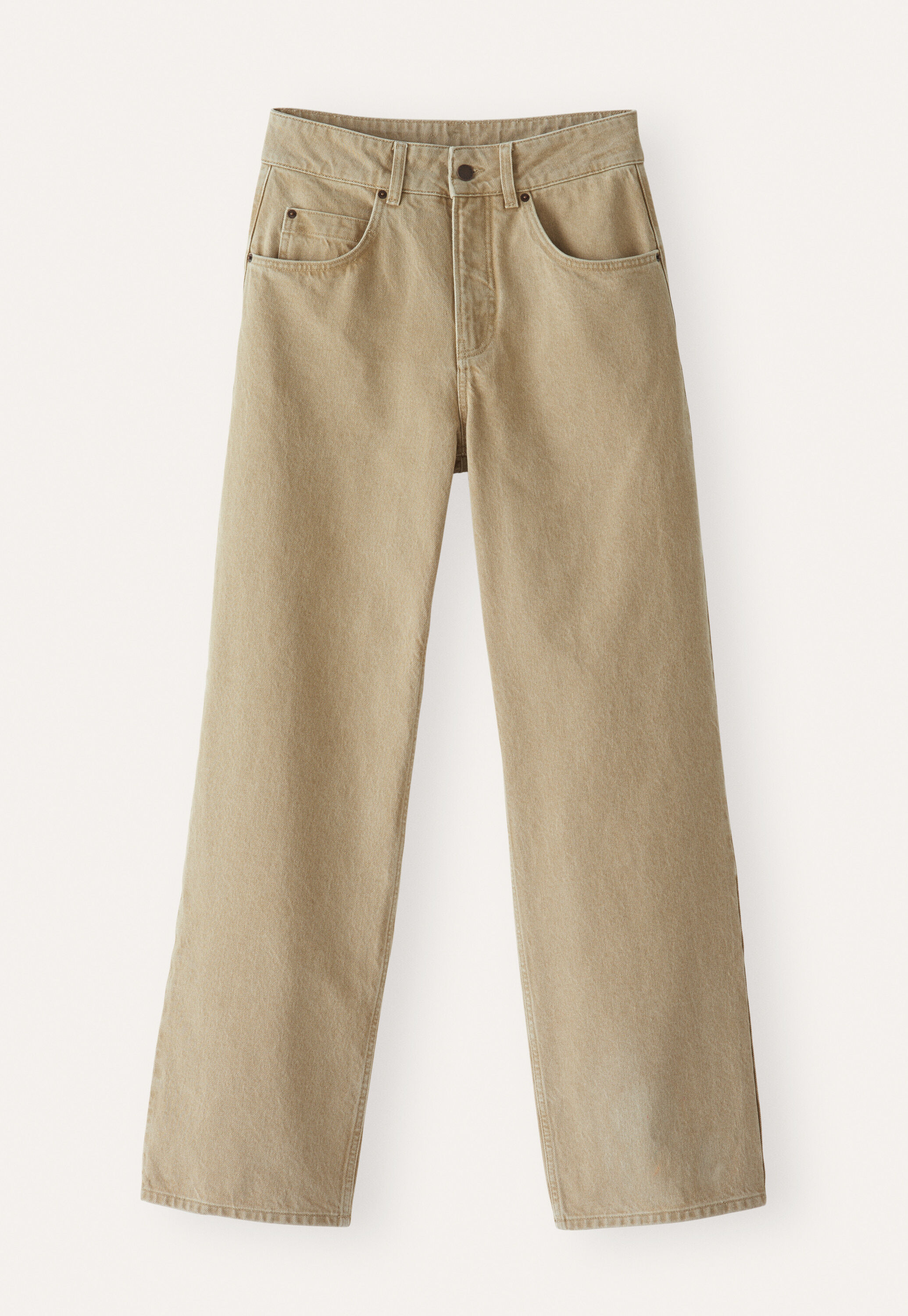 Straight-leg jeans