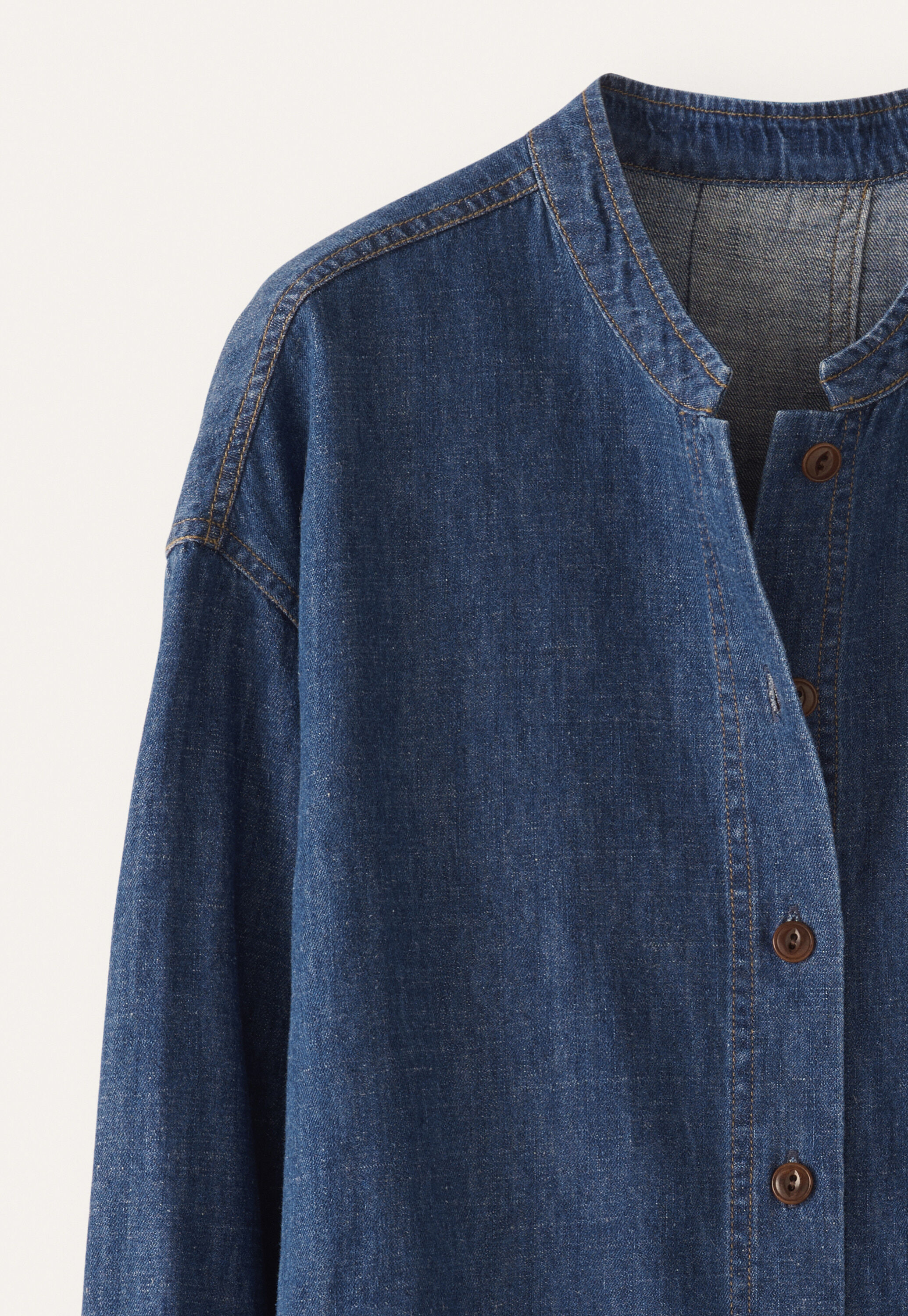 Indigo overshirt