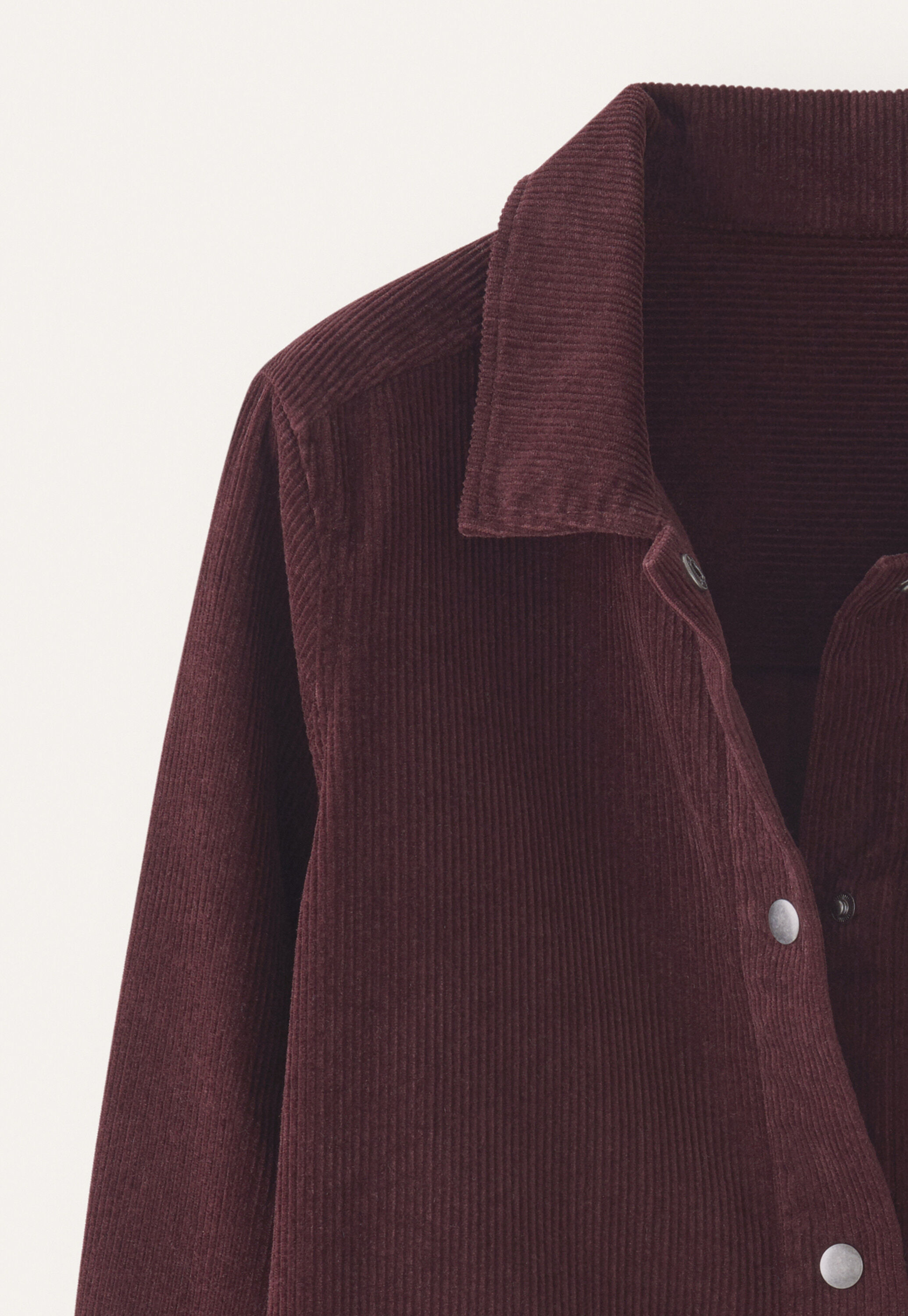 Cord overshirt