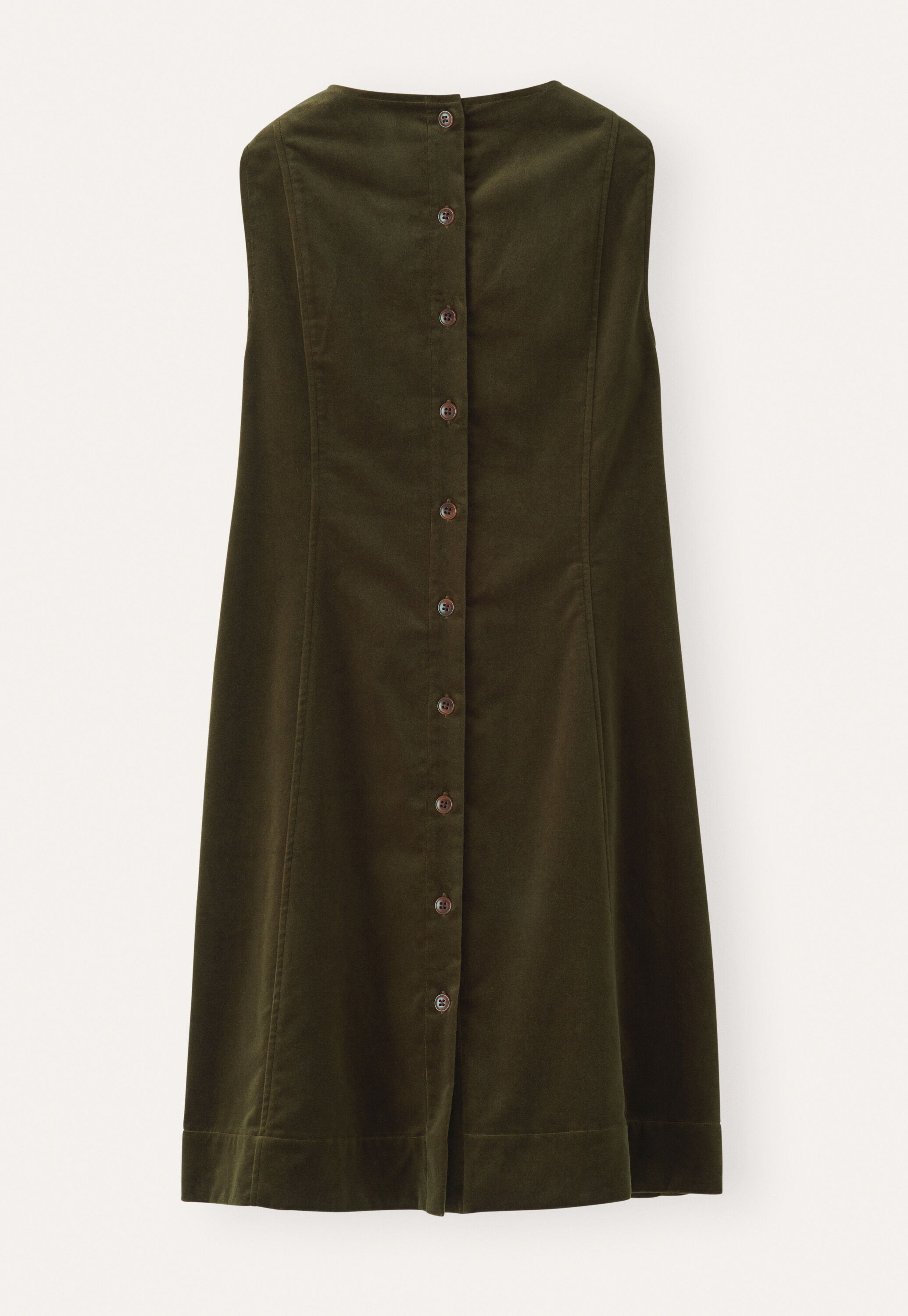 Velvet sleeveless dress