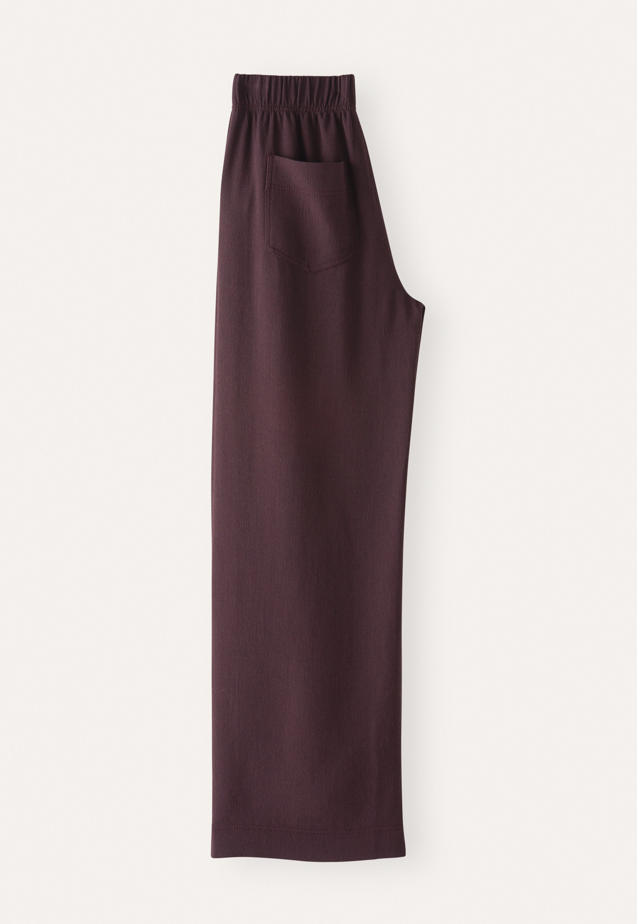 Tailored wide-leg trousers