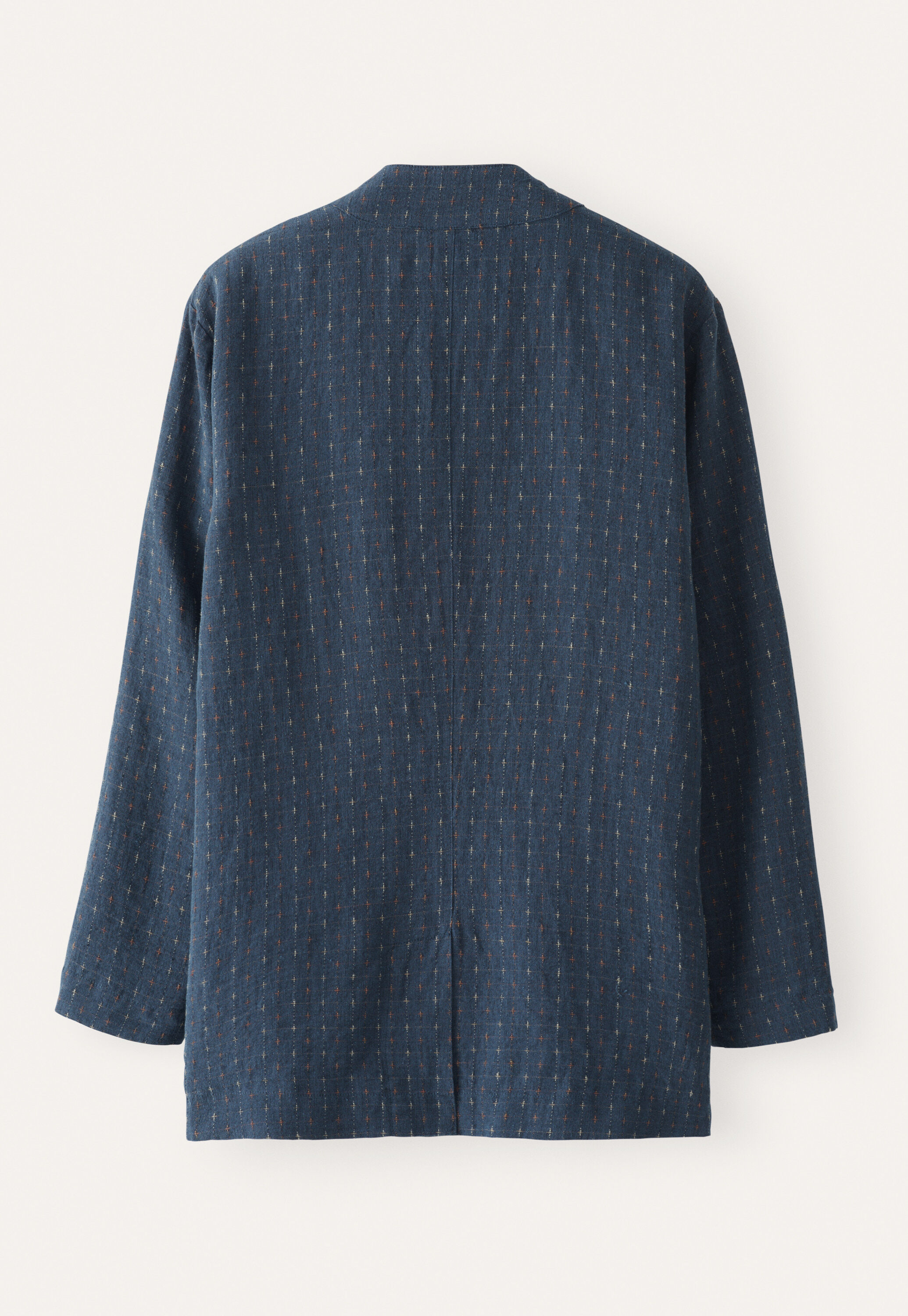 Cross-pattern jacket, Dark petrol, large