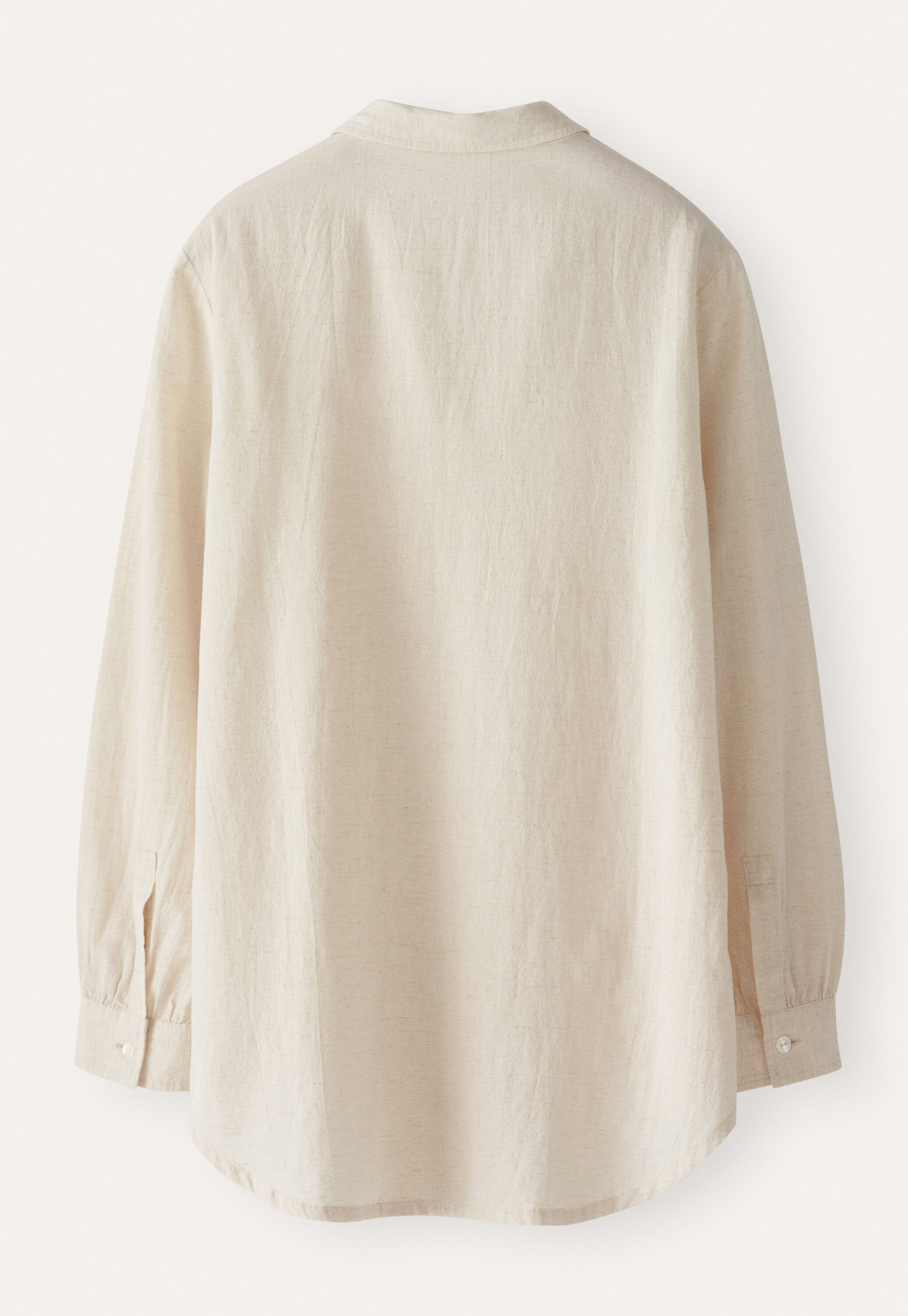 Curved hem shirt