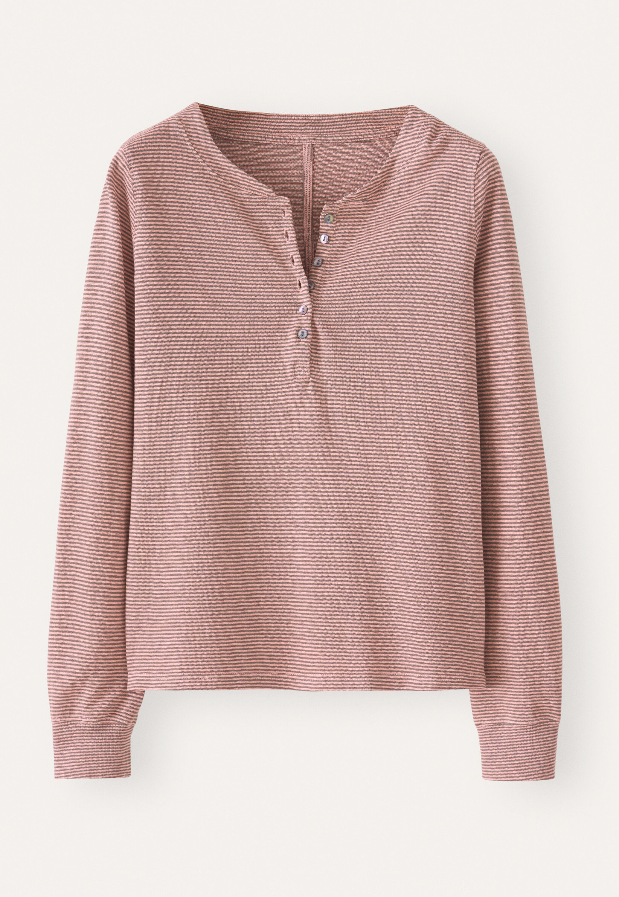 Striped Henley top