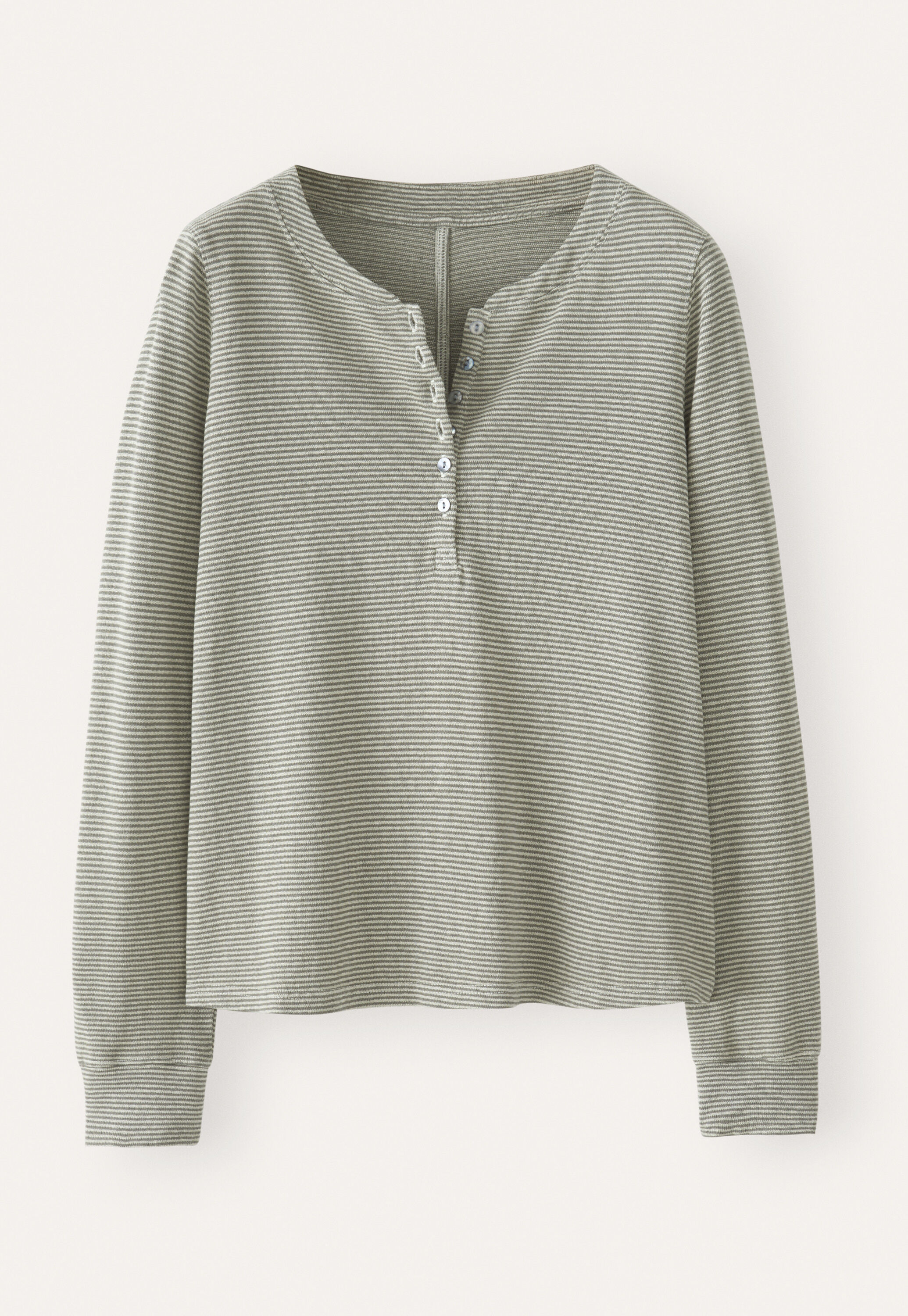 Striped Henley top