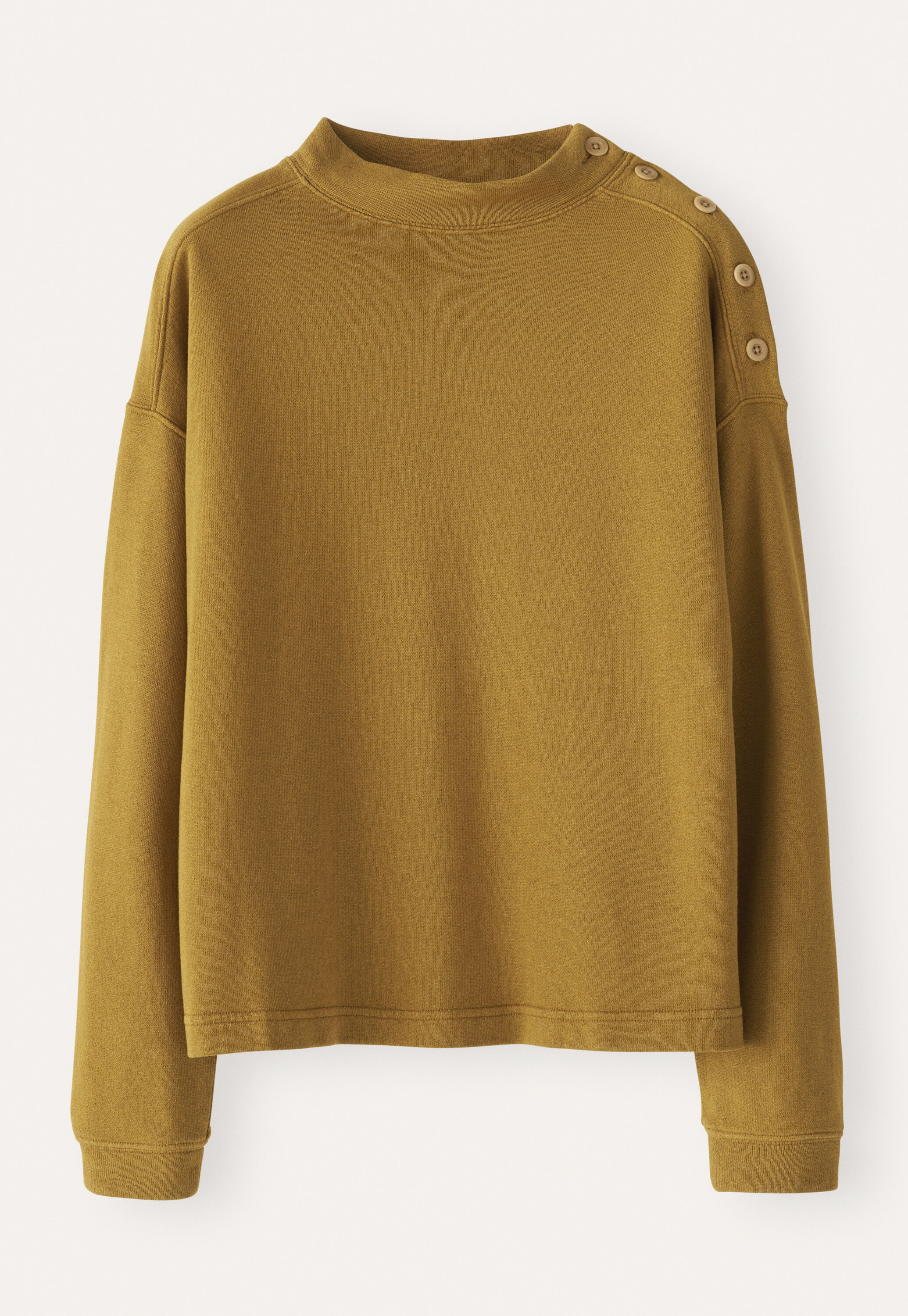 Button-shoulder top