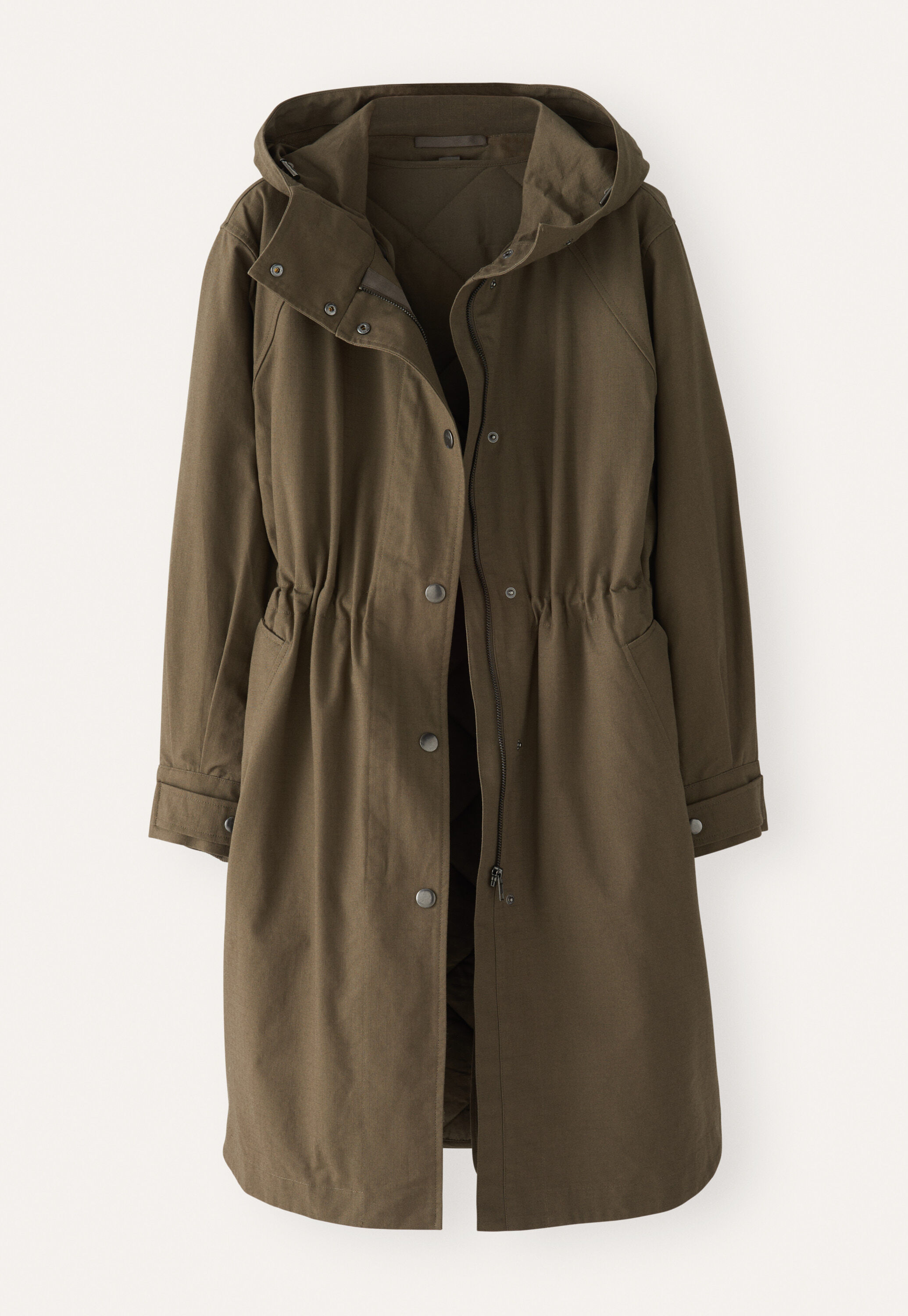 Hooded parka