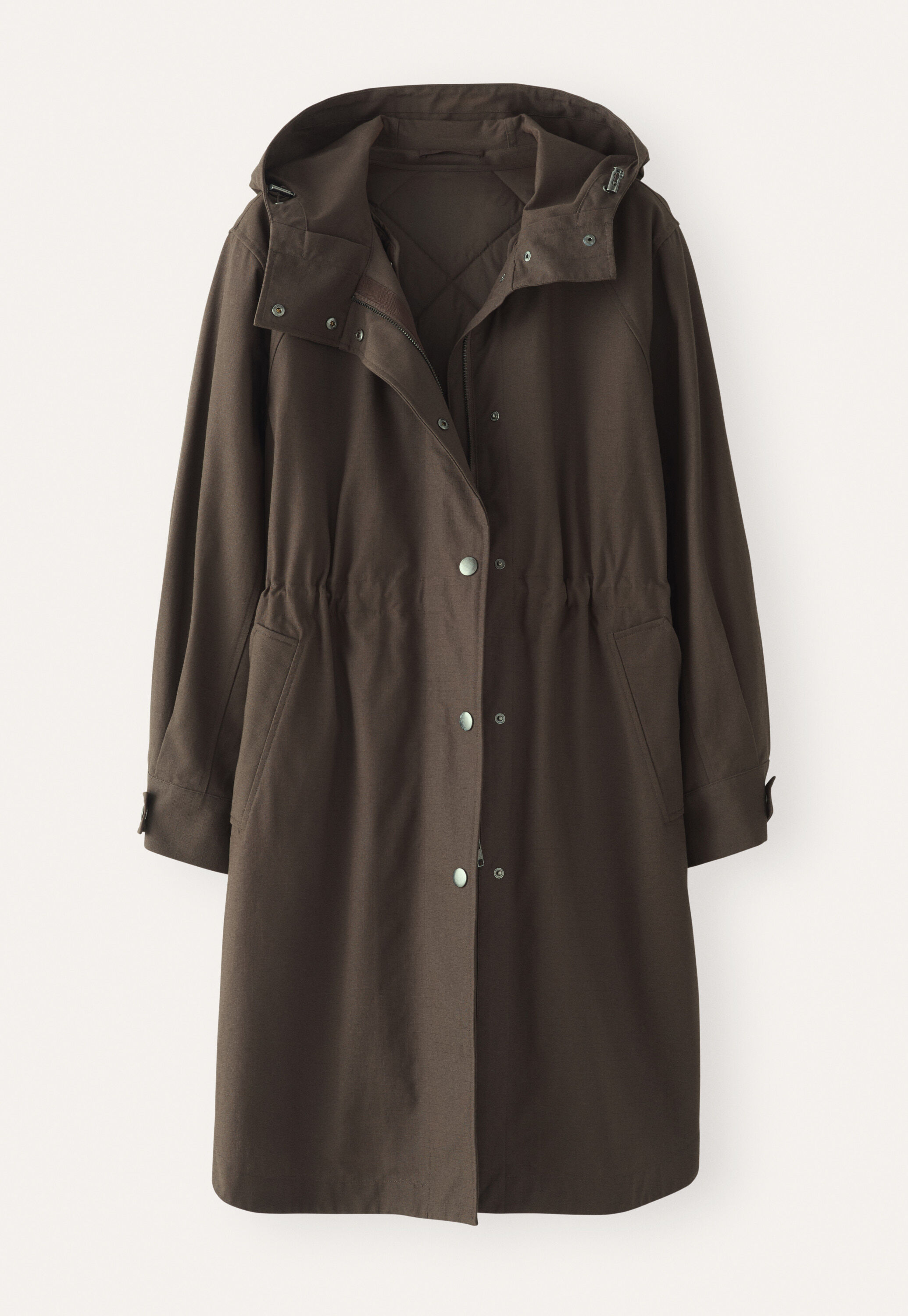Hooded parka, Cocoa, large