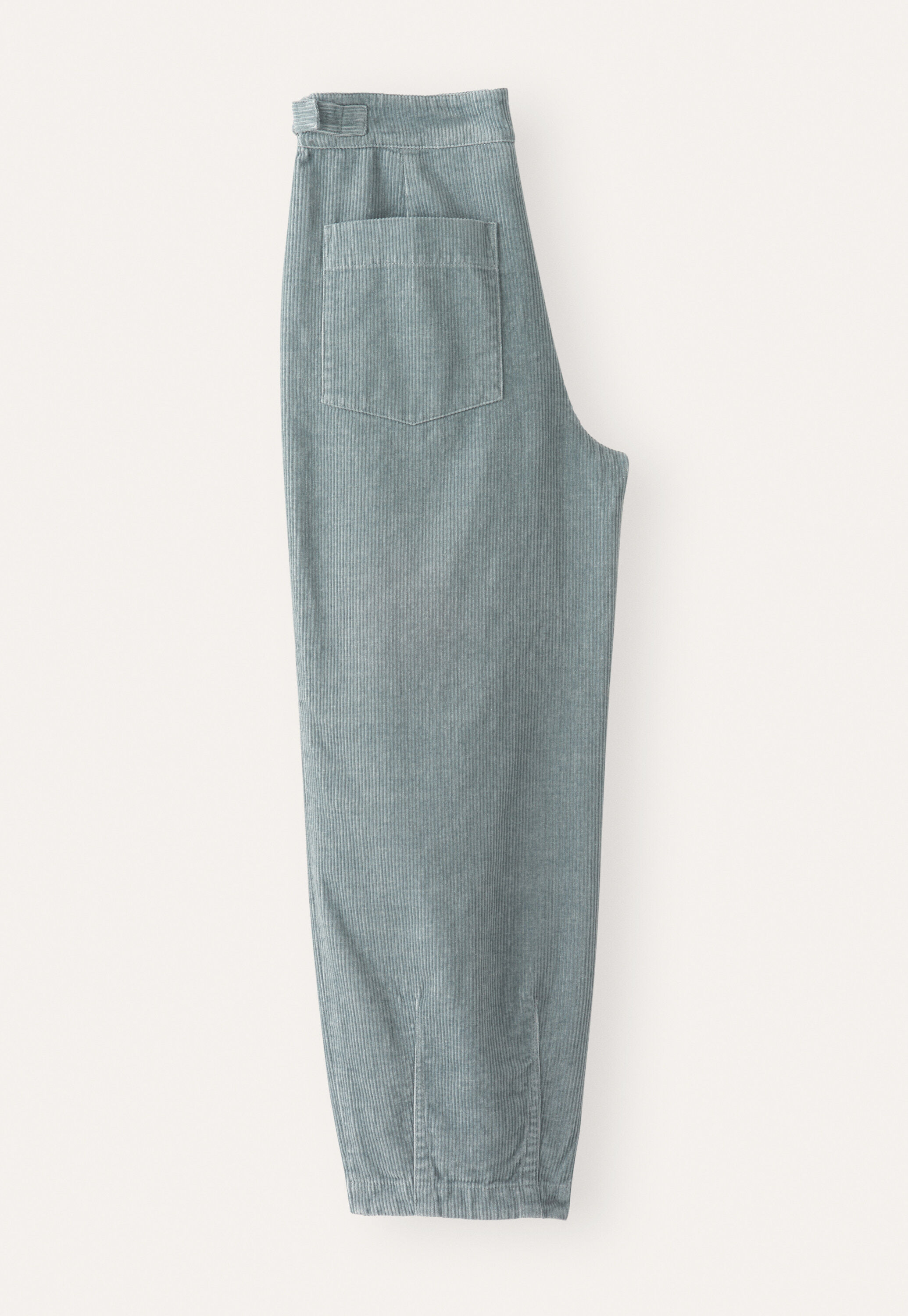 Cropped tapered-leg trousers