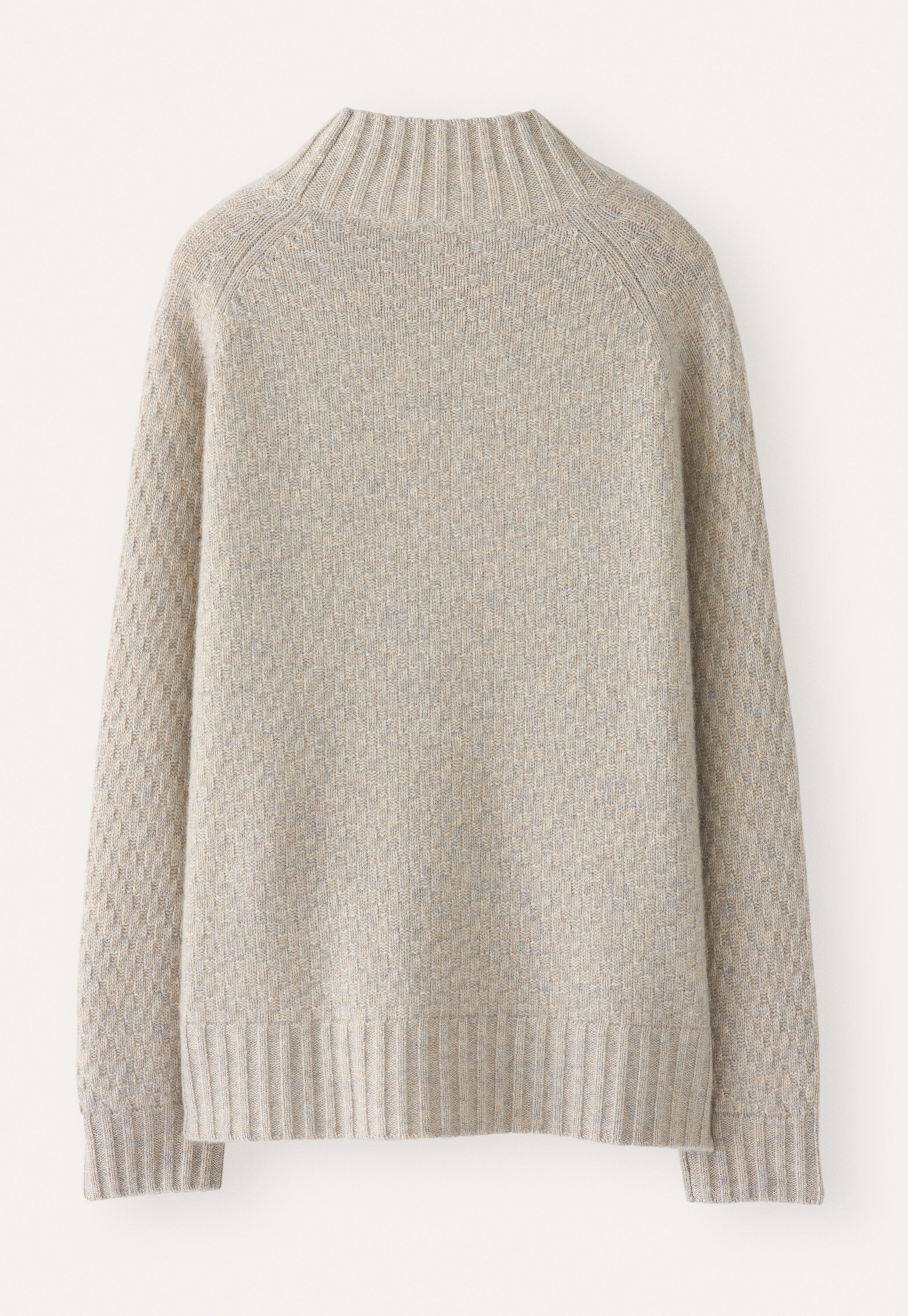 Funnel-neck sweater