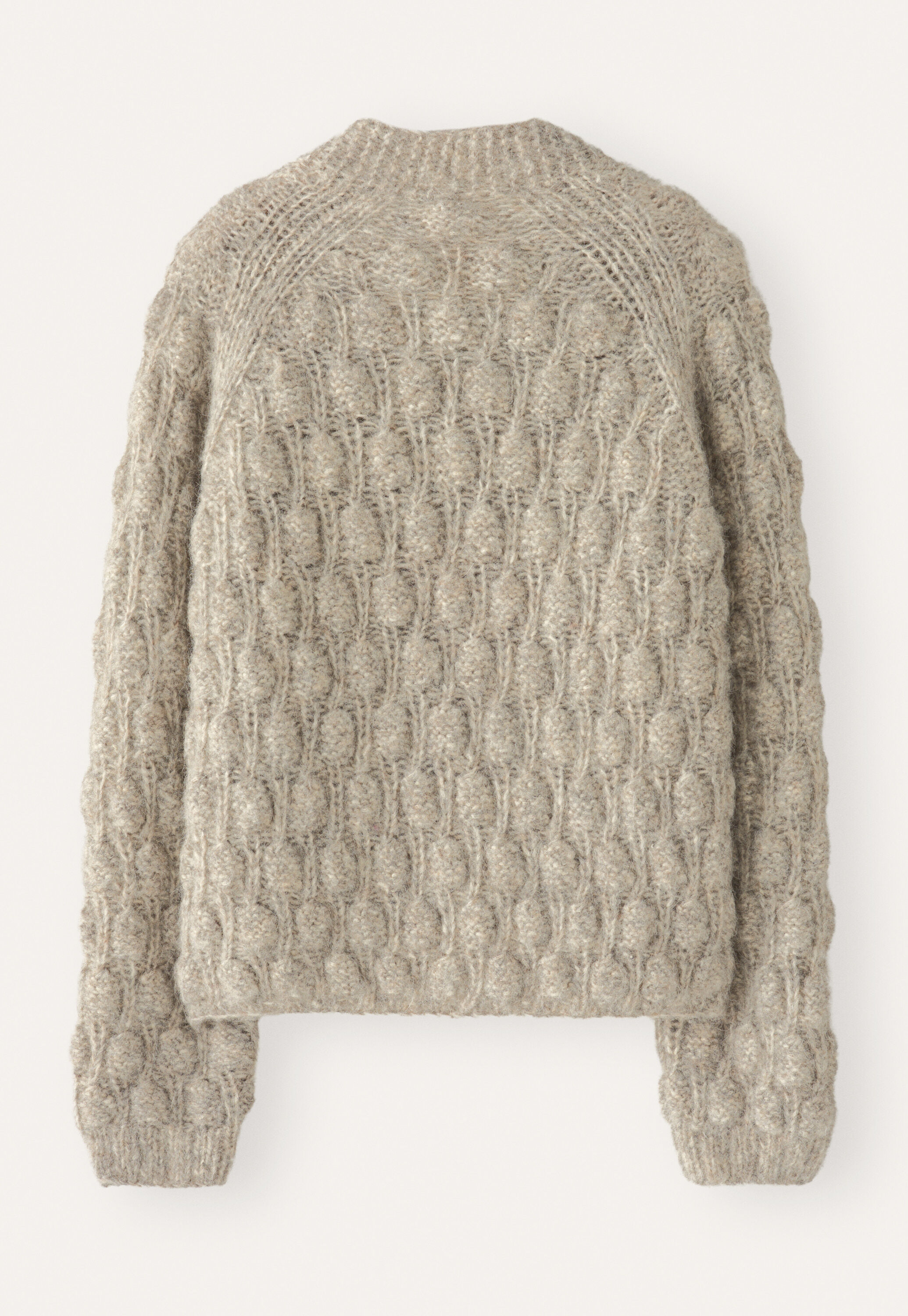 Hand-knitted cardigan