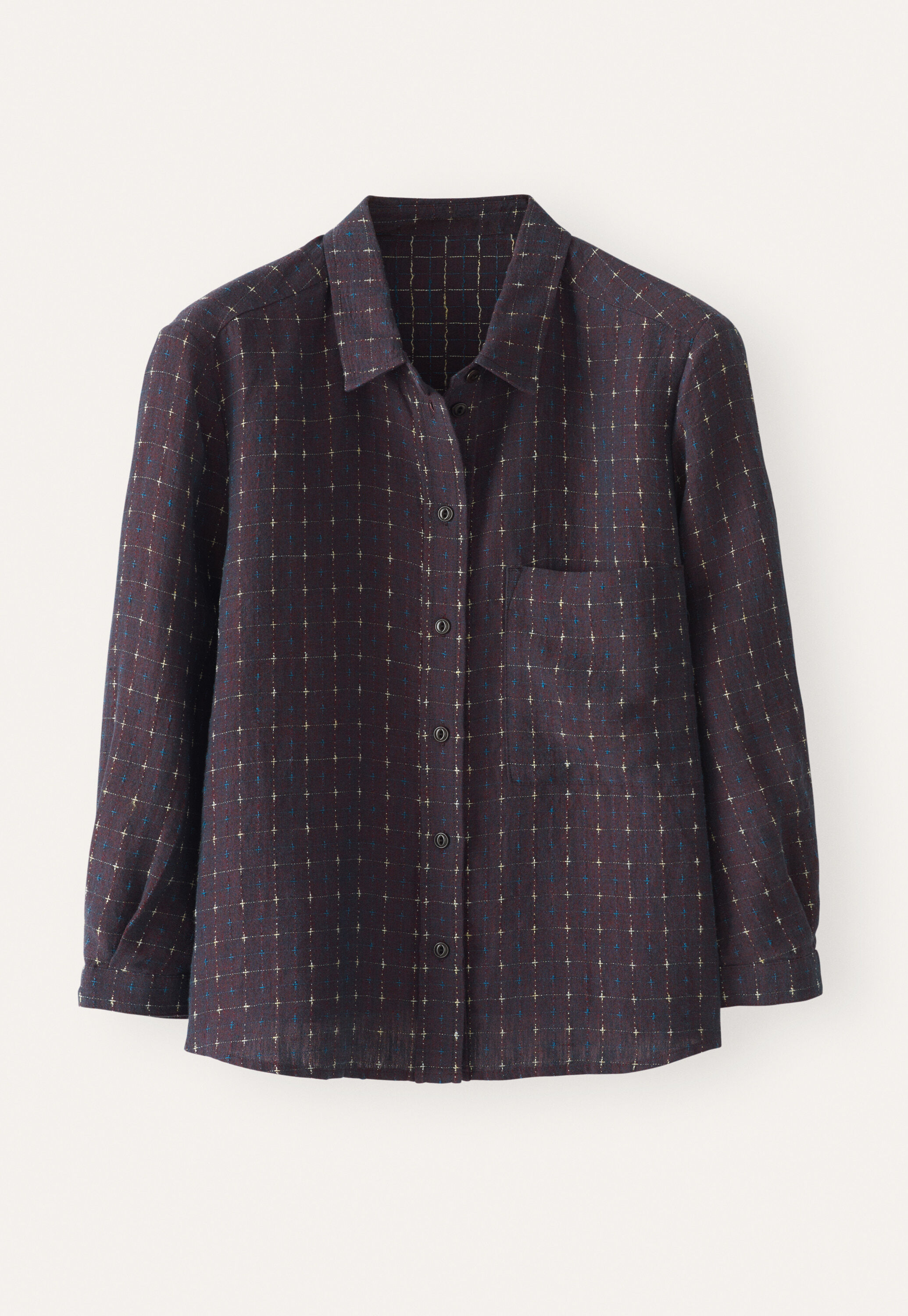 Cross-weave shirt