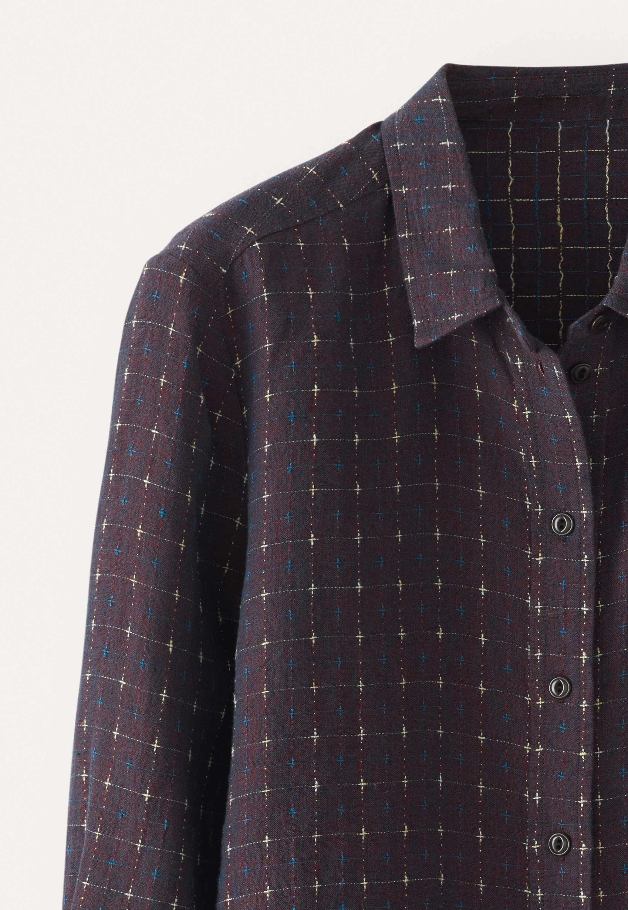 Cross-weave shirt